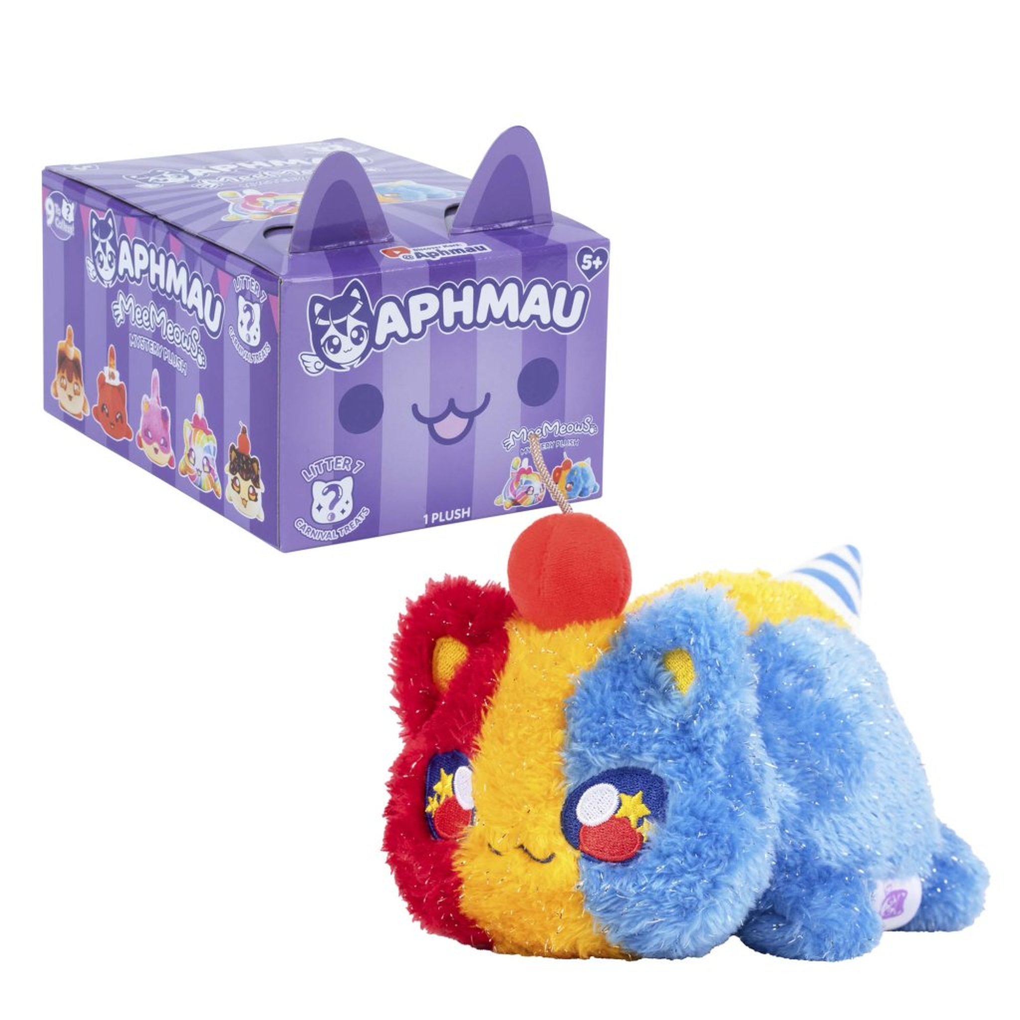 Aphmau Mystery MeeMeows 6 Inch Plush Series 7 - Carnival Treats
