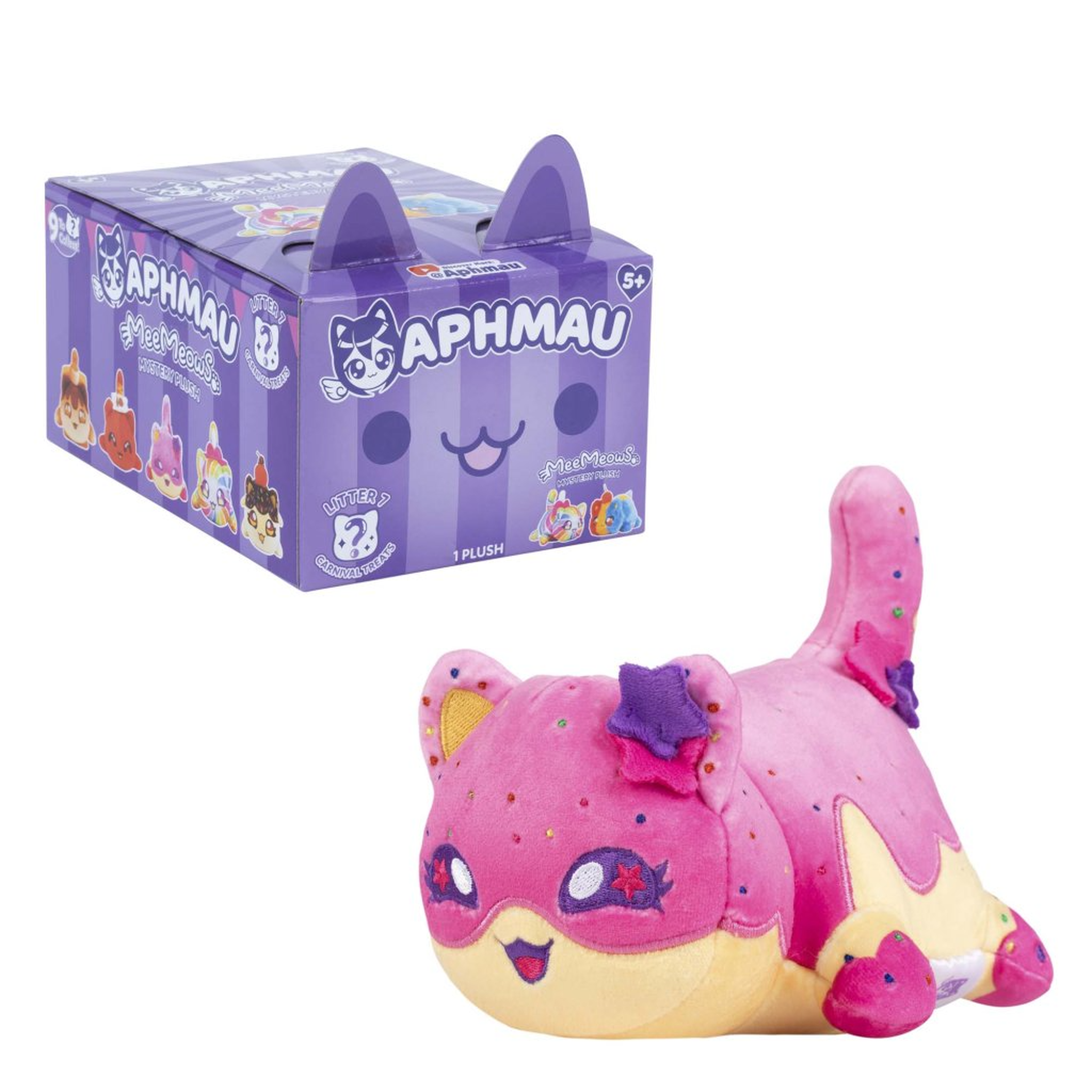 Aphmau Mystery MeeMeows 6 Inch Plush Series 7 - Carnival Treats