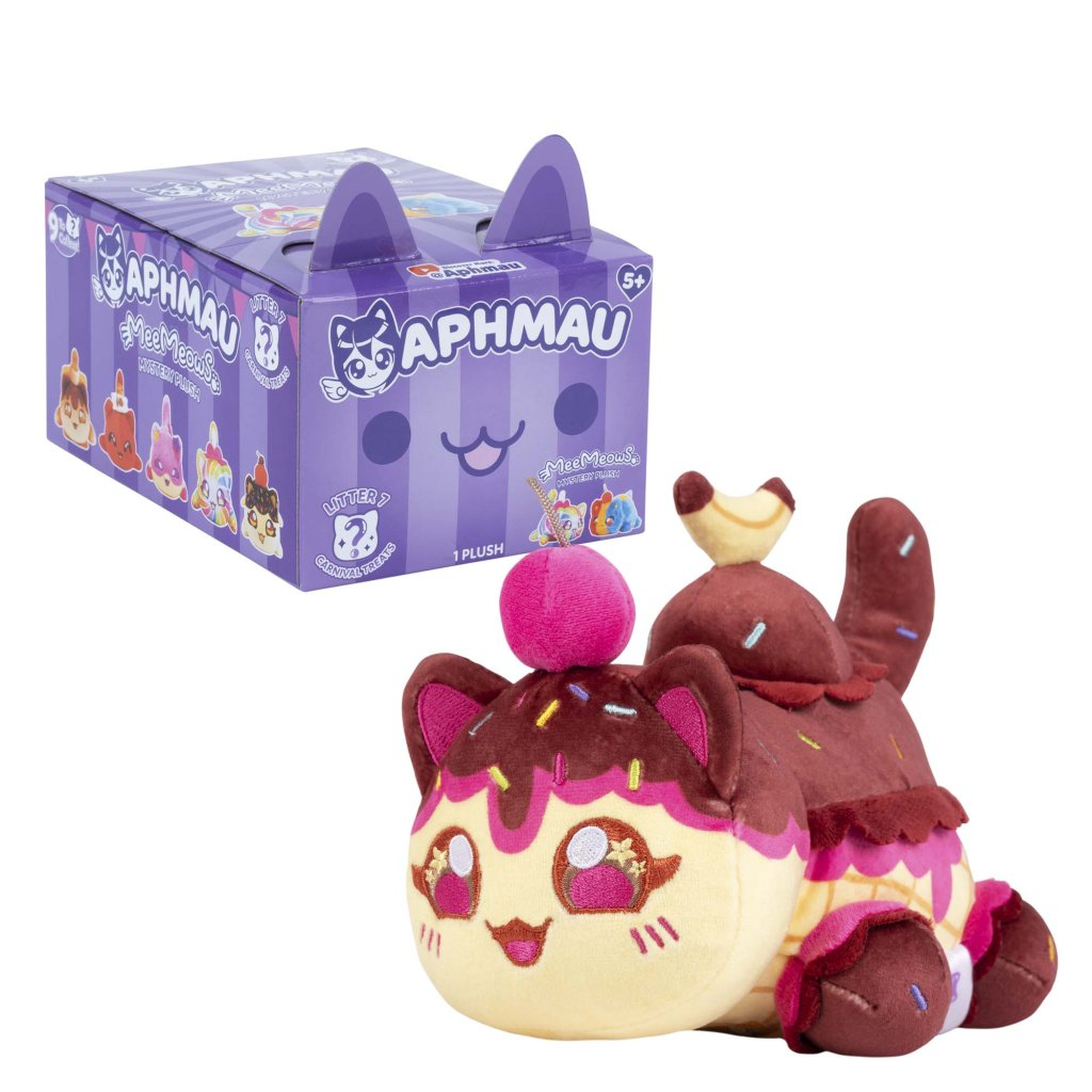 Aphmau Mystery MeeMeows 6 Inch Plush Series 7 - Carnival Treats