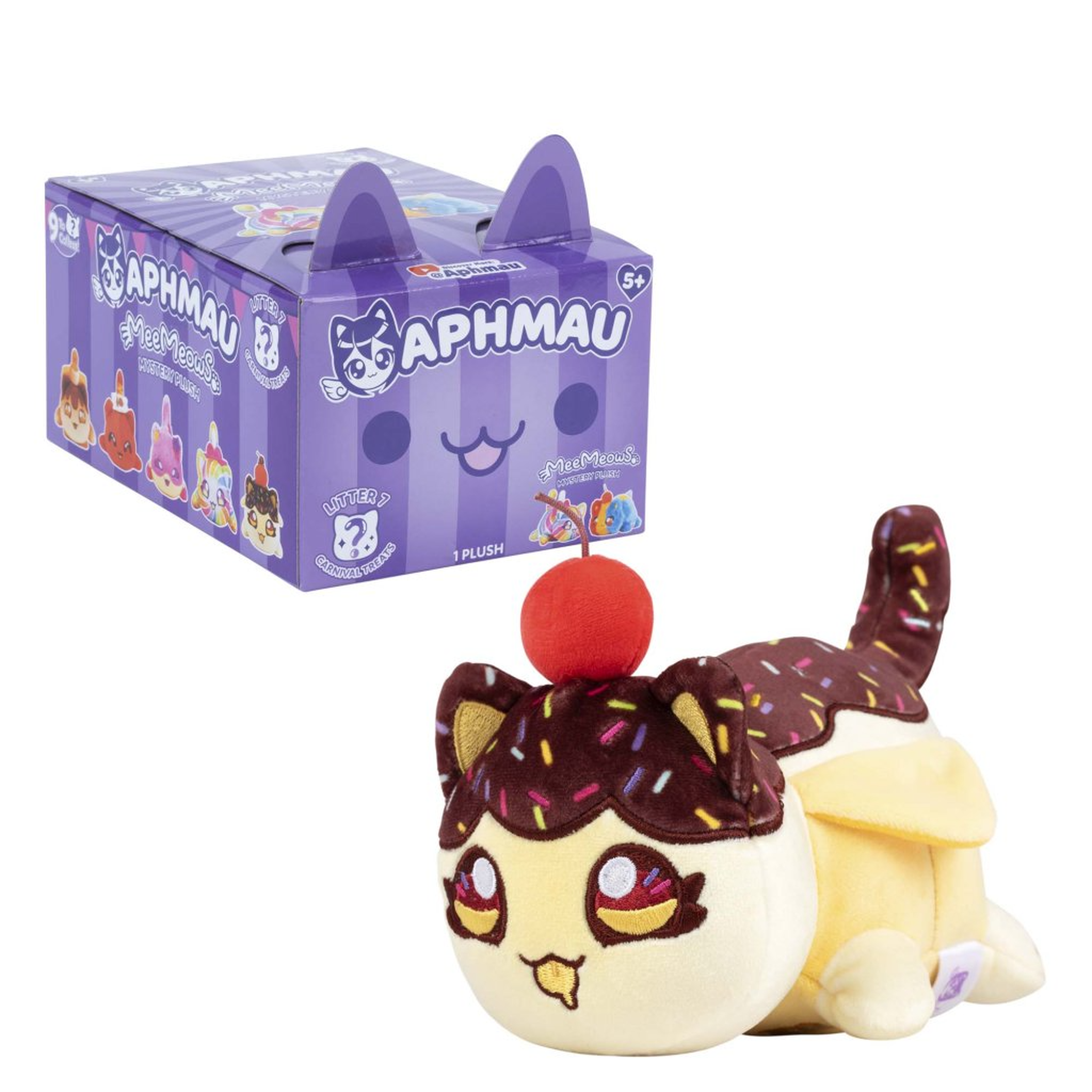 Aphmau Mystery MeeMeows 6 Inch Plush Series 7 - Carnival Treats