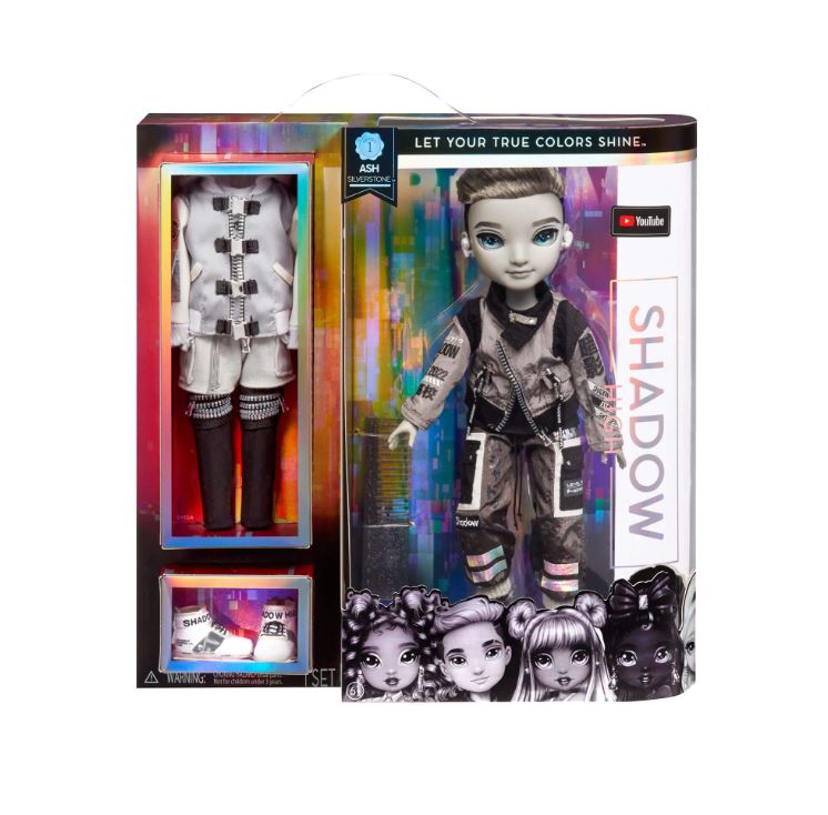 Rainbow High Shadow High Fashion Doll - Ash Silverstone