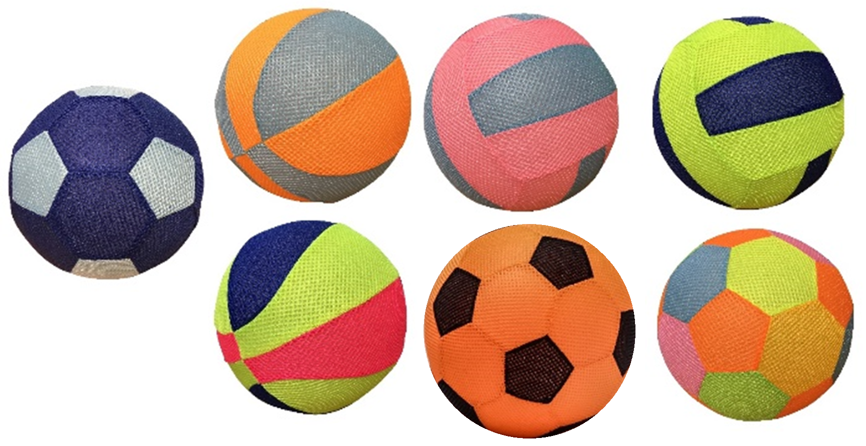 Mesh Balls Assorted Colors