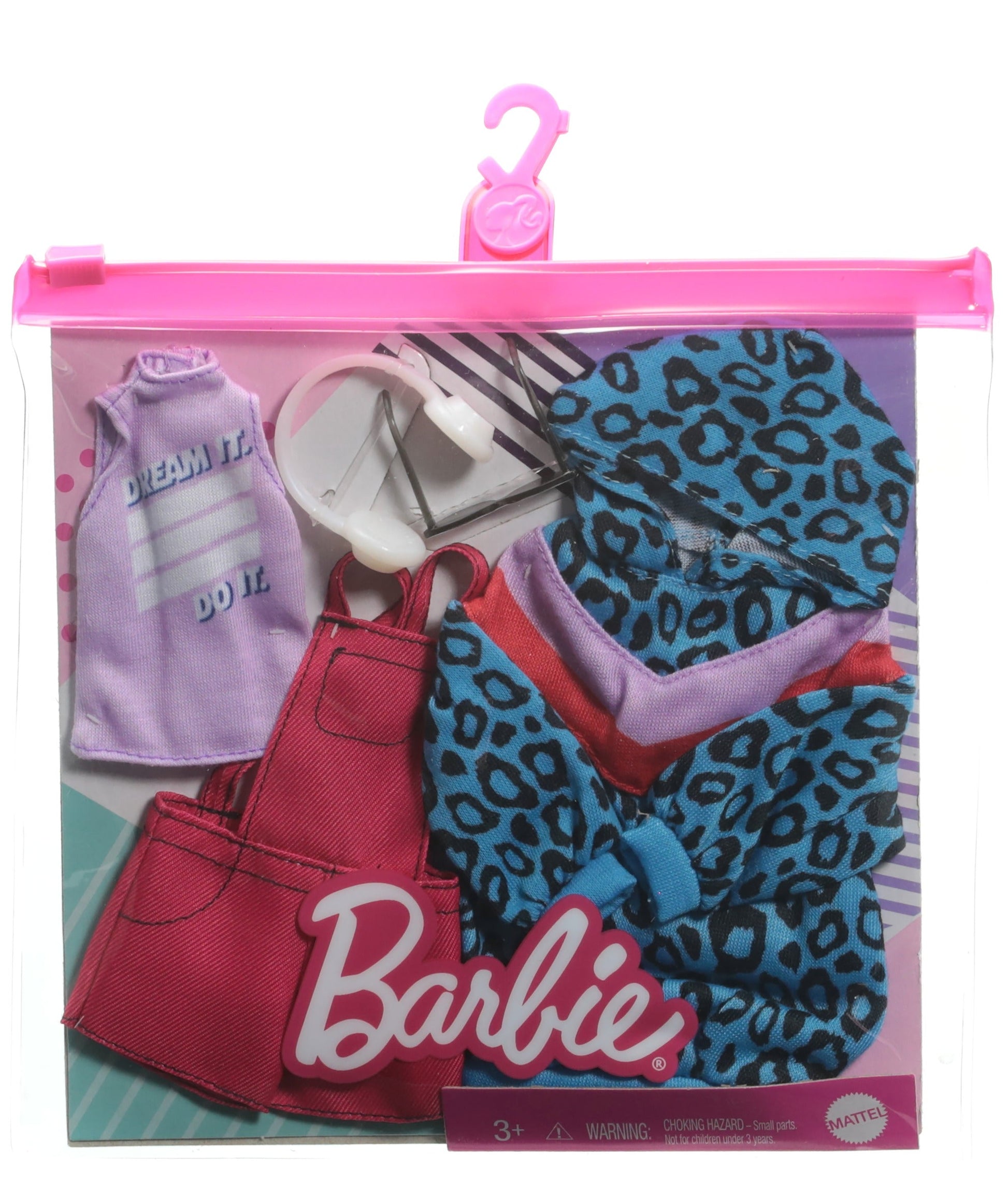 Barbie Fashions 2 Pack Leopard Hoodie - Toyworld Australia