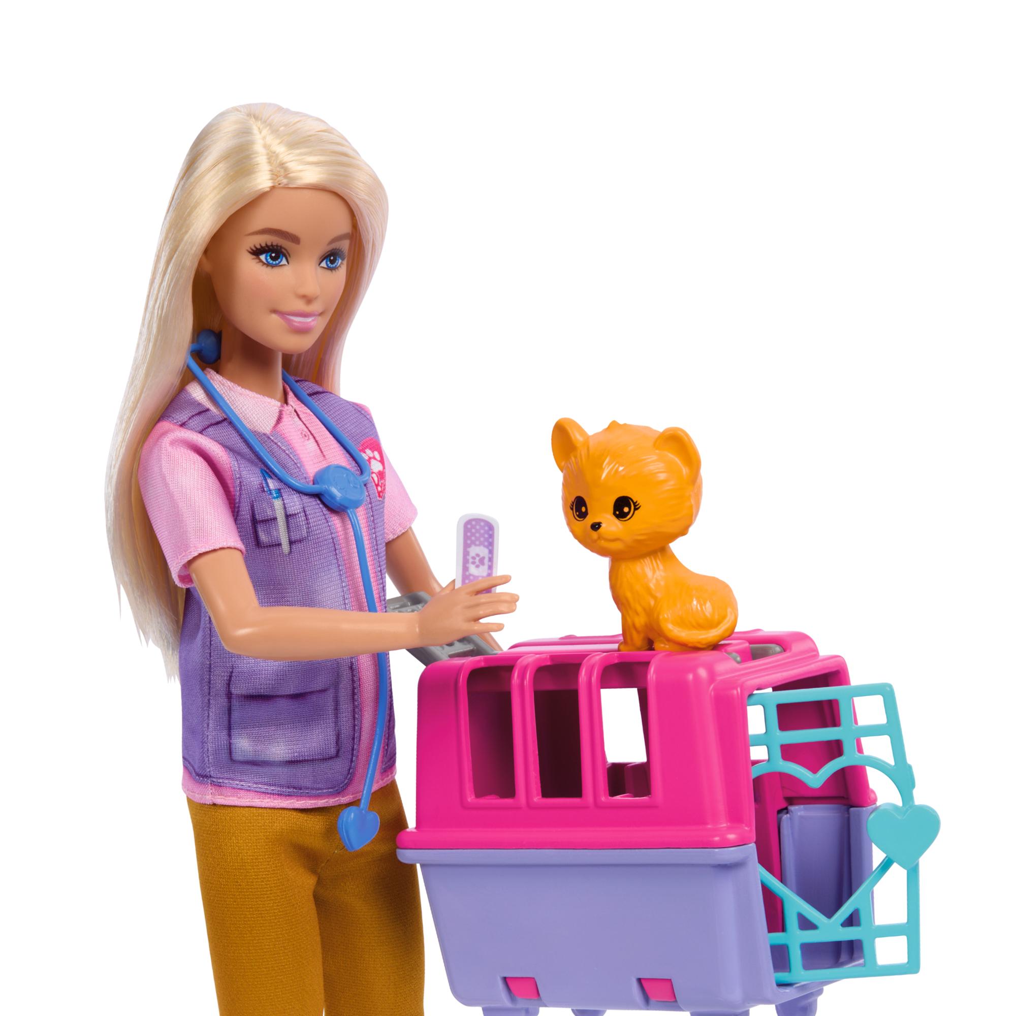 Barbie Animal Rescue & Recover Playset