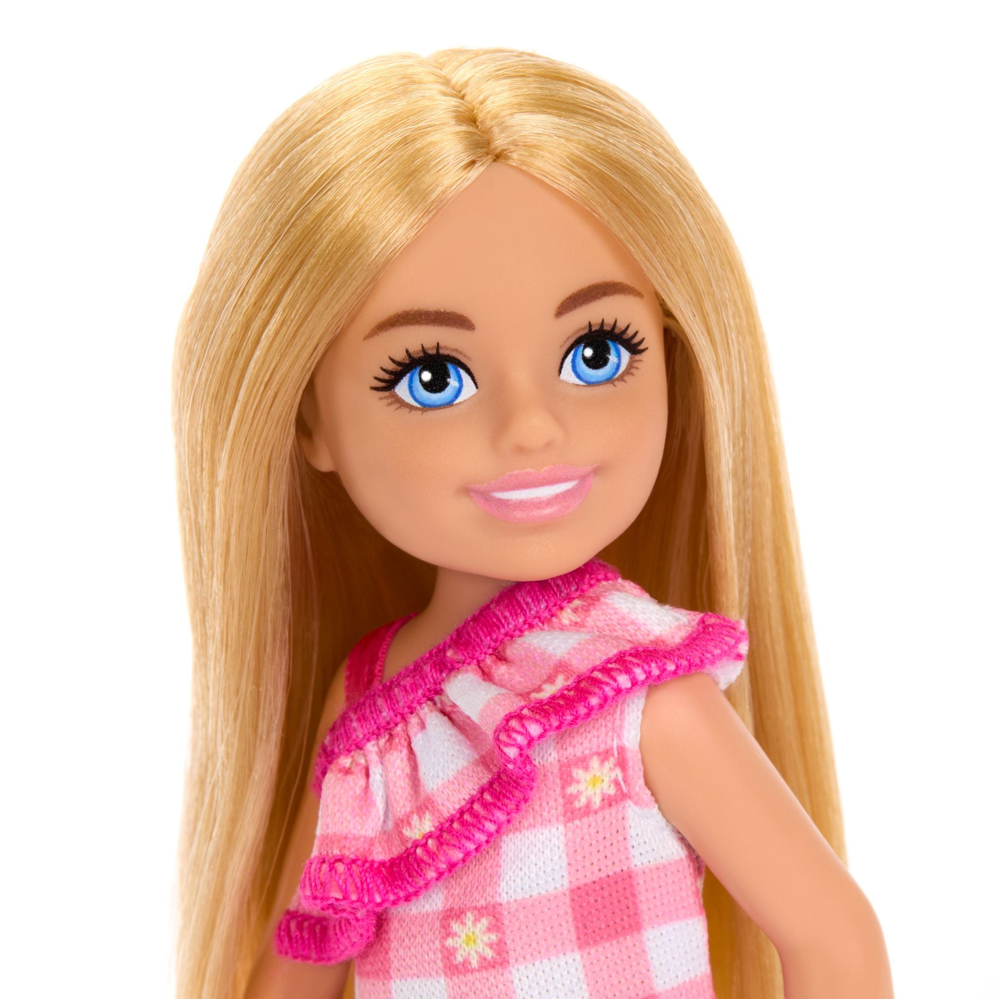 Barbie Club Chelsea Doll Gingham Dress