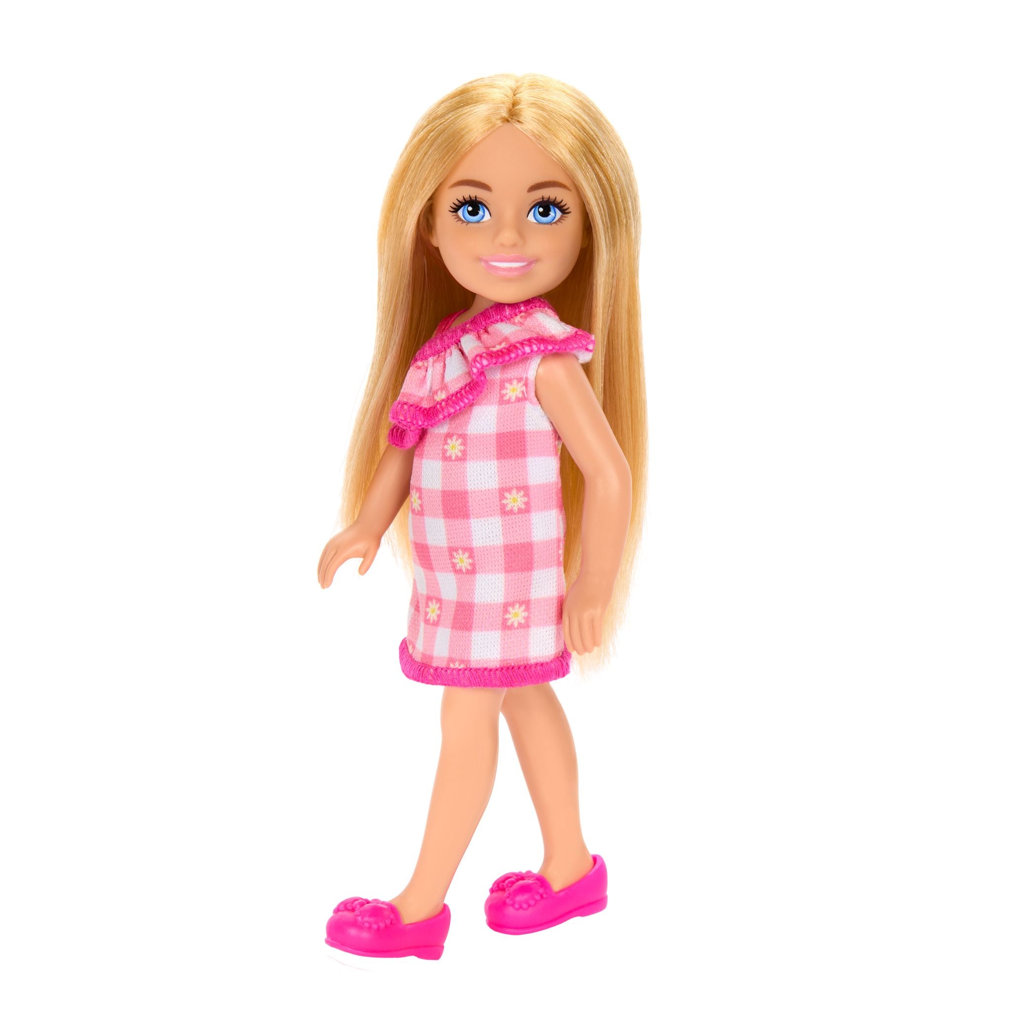 Barbie Club Chelsea Doll Gingham Dress