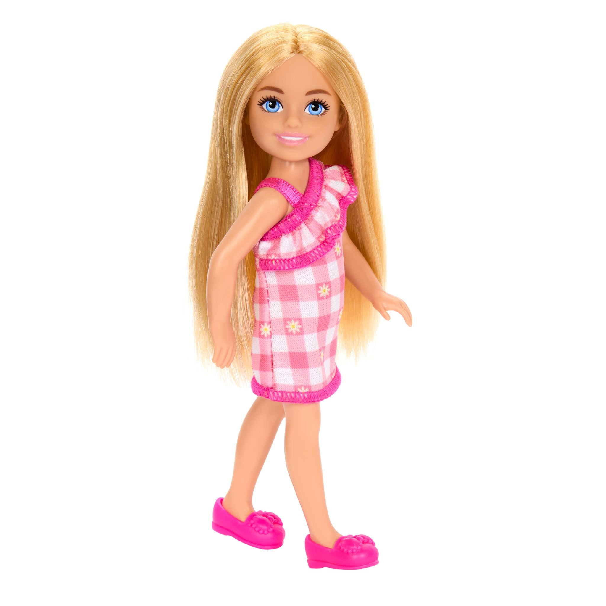 Barbie Club Chelsea Doll Gingham Dress
