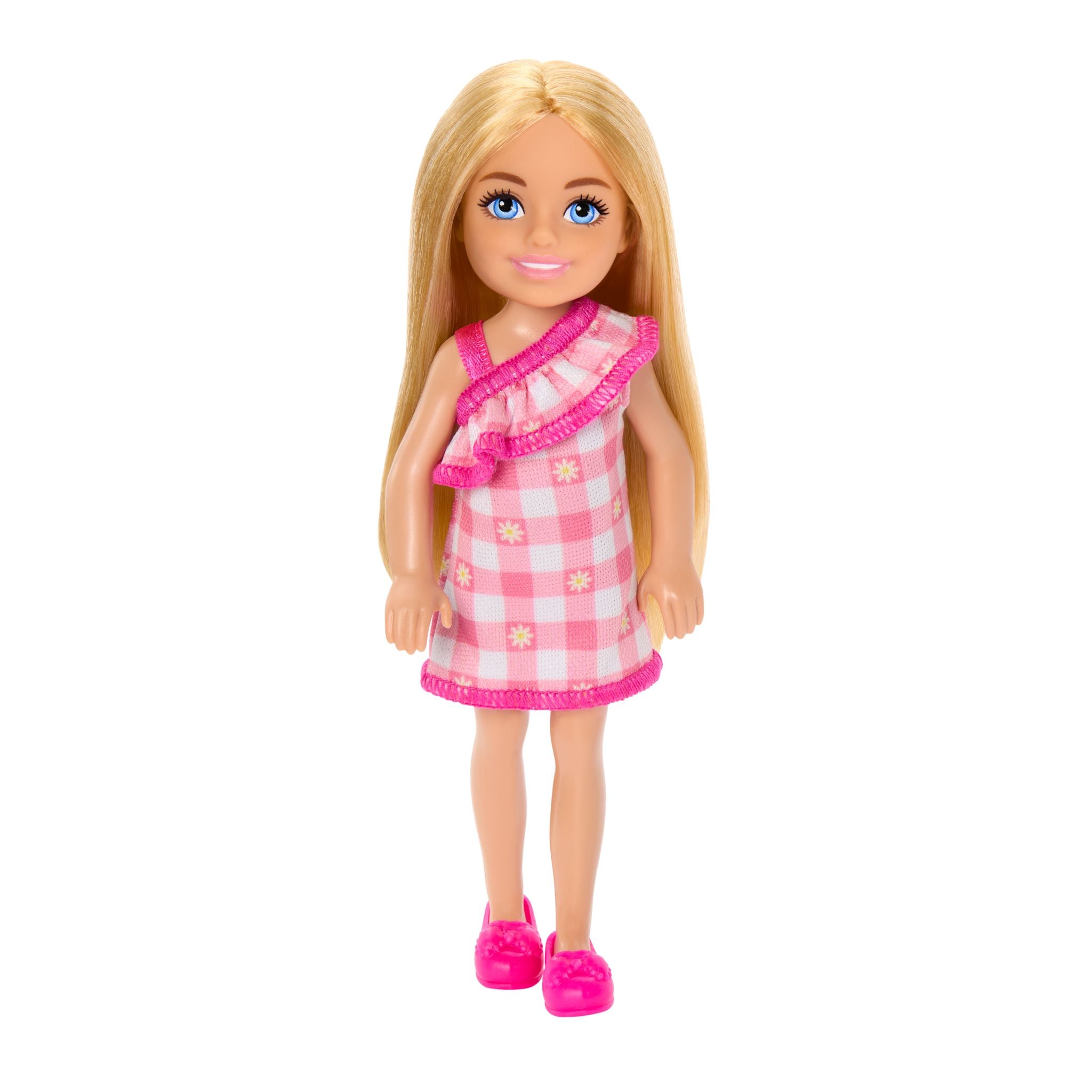 Barbie Club Chelsea Doll Gingham Dress
