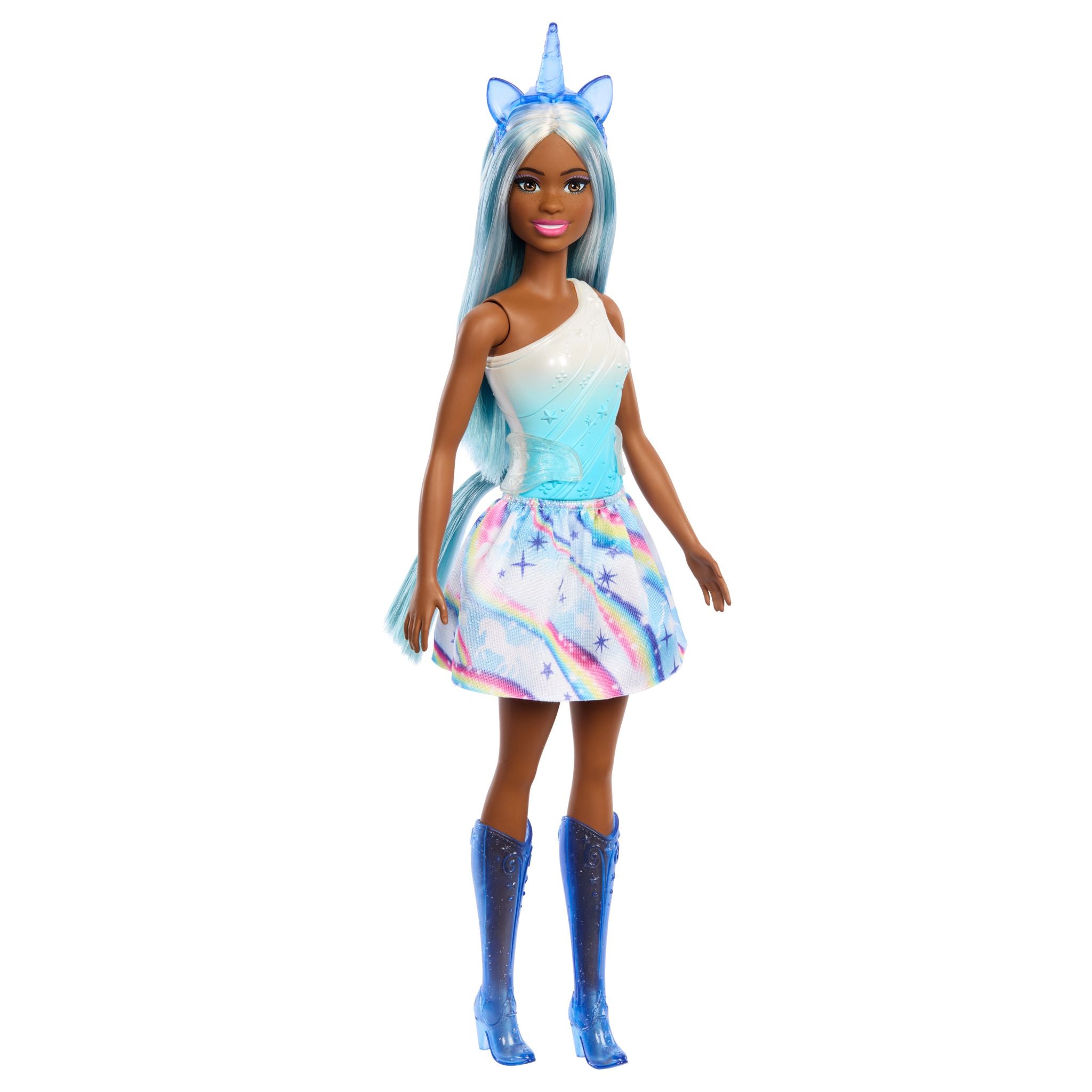 Barbie Dreamtopia Unicorn Doll With Blue Hair