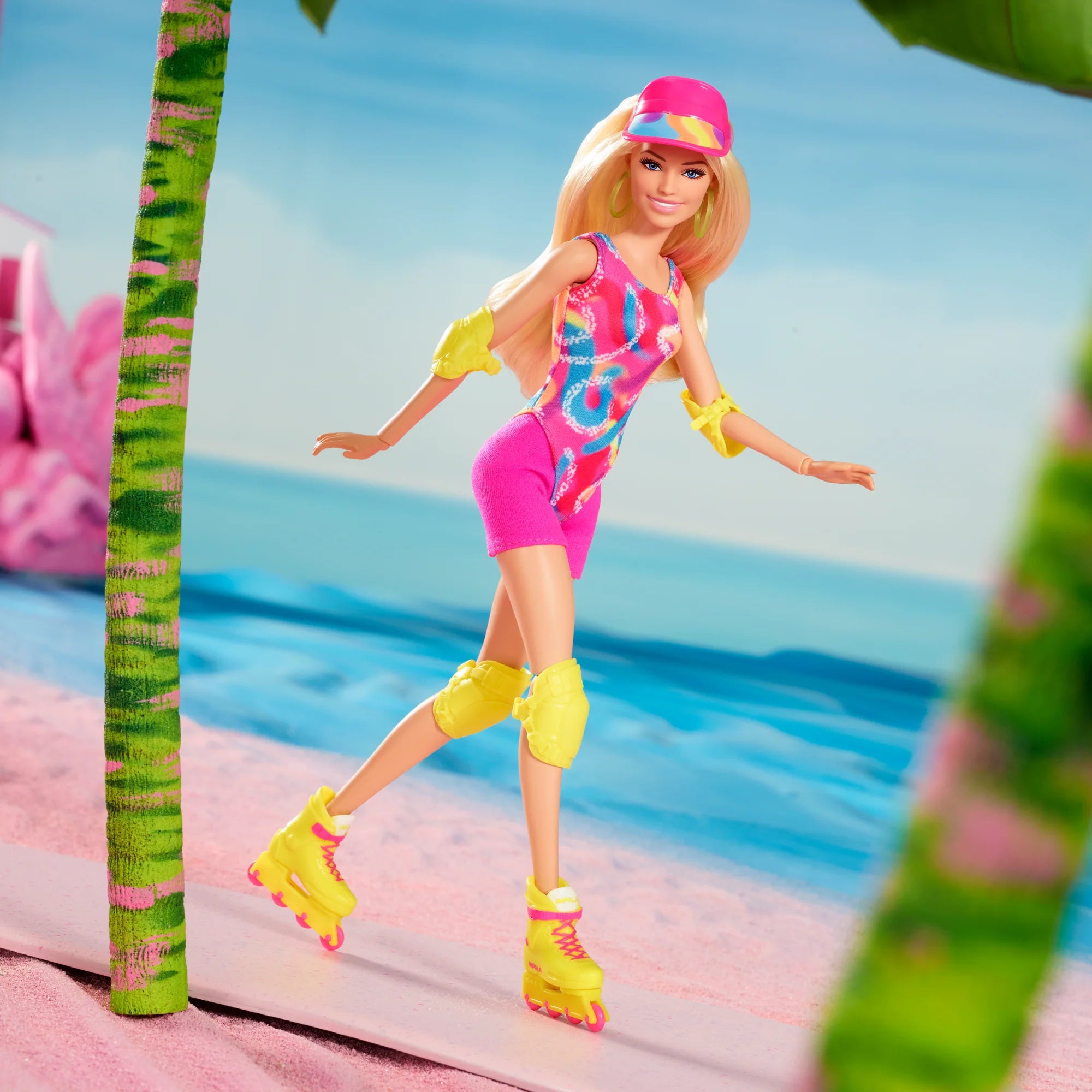 Barbie The Movie Barbie Doll In Roller Skating Outfit