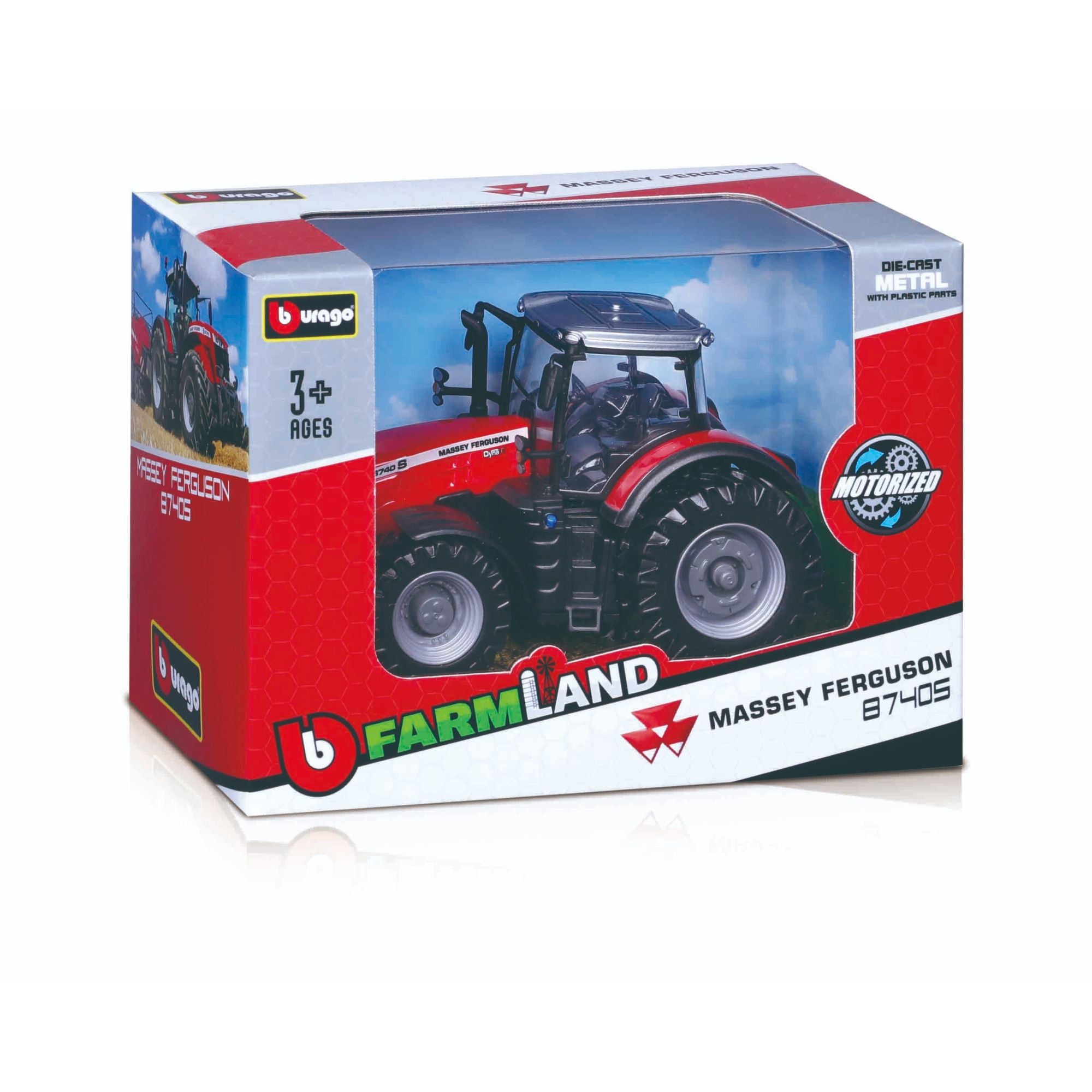 Bburago 10cm Tractor Assorted Styles
