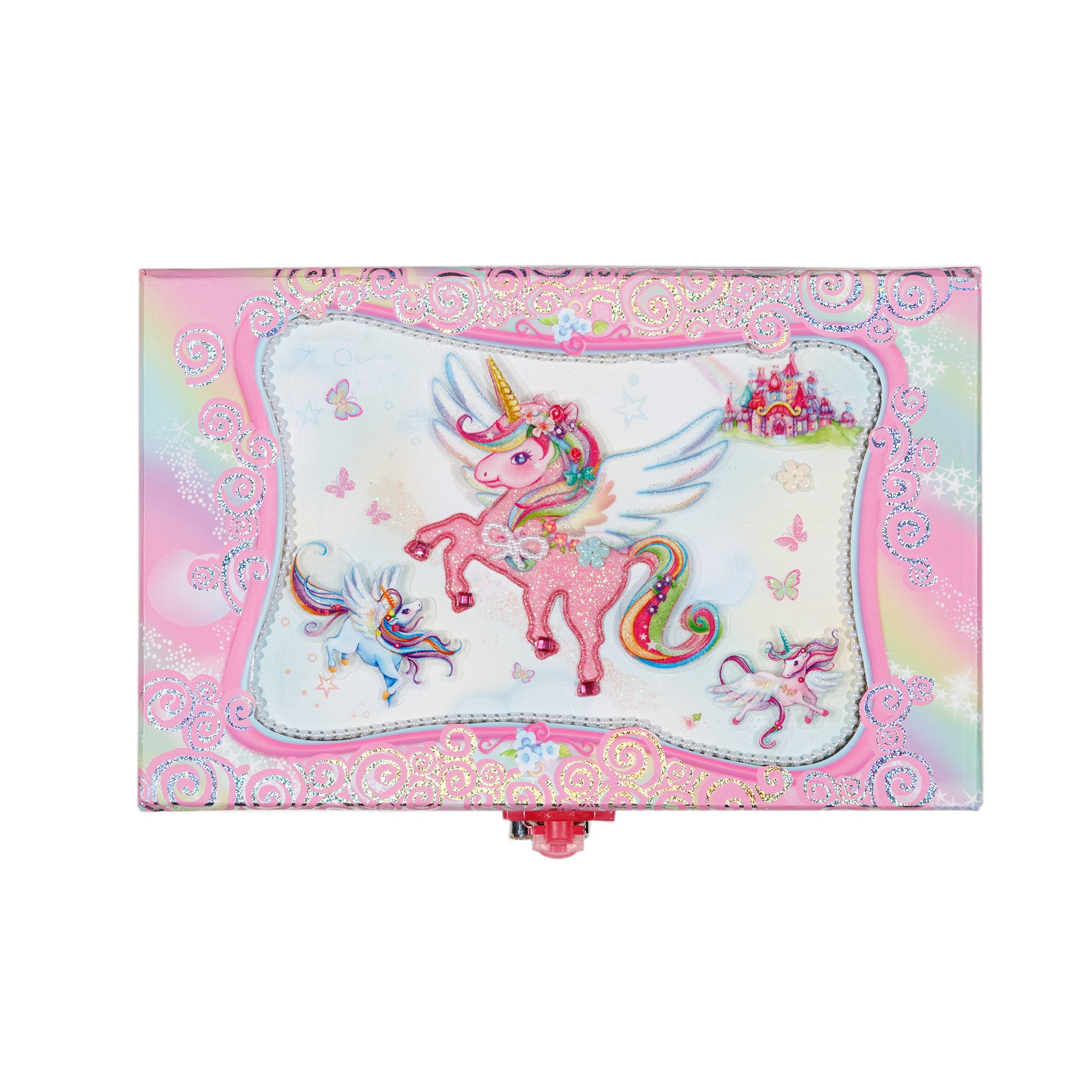 Unicorn Trinket Box With Lock - Toyworld Australia