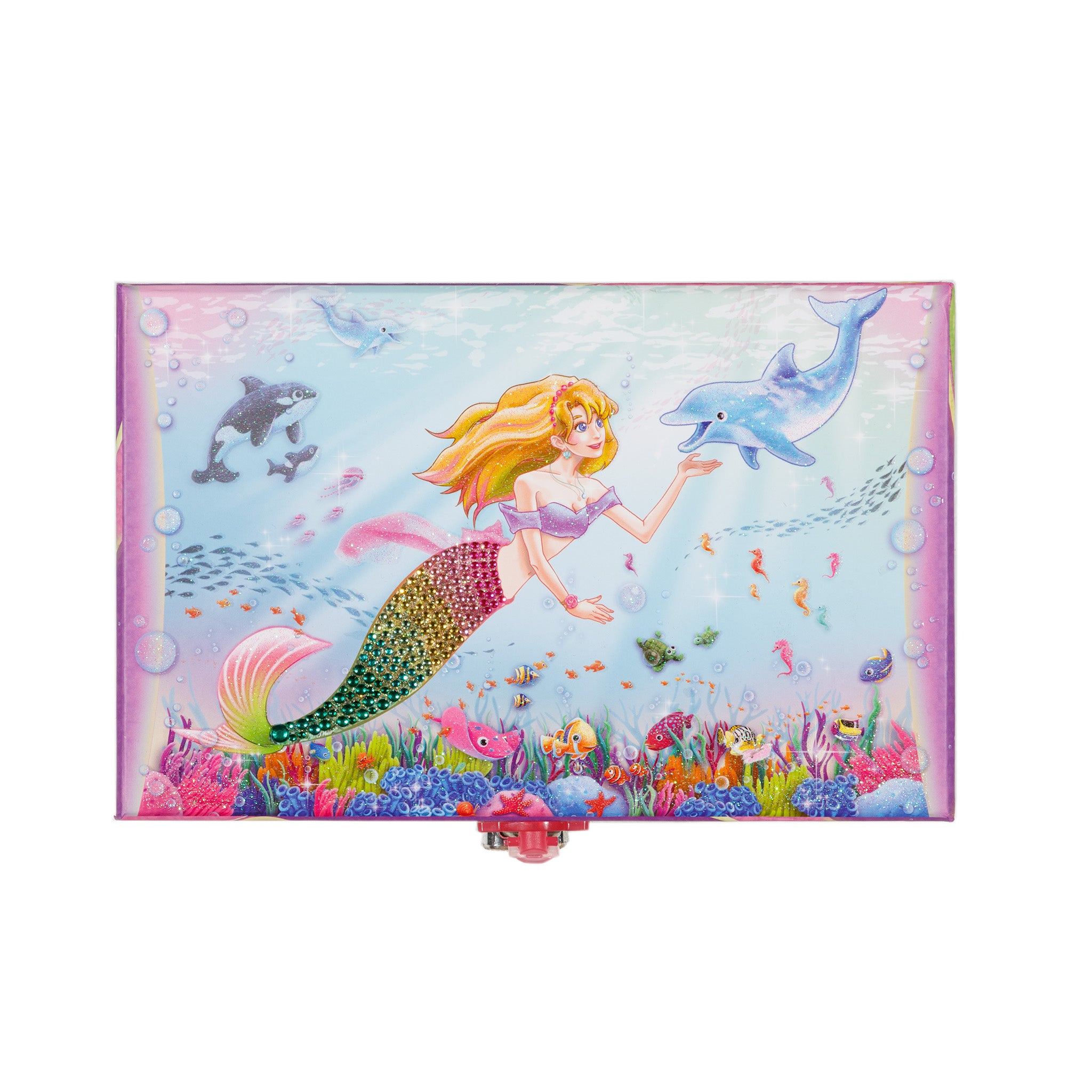 Mermaid Trinket Box With Lock - Toyworld Australia