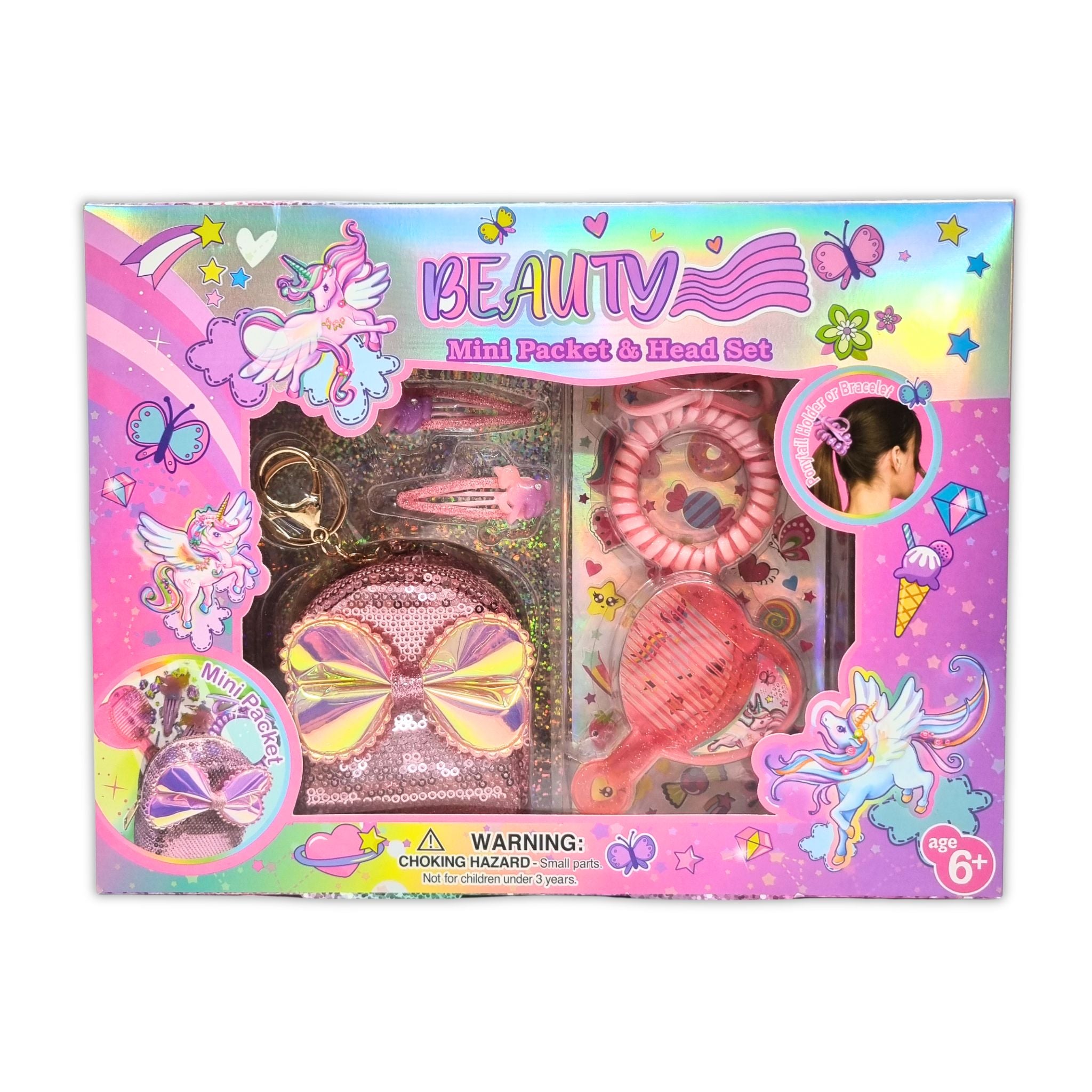 Beauty Mini Packet & Head Accessory Set