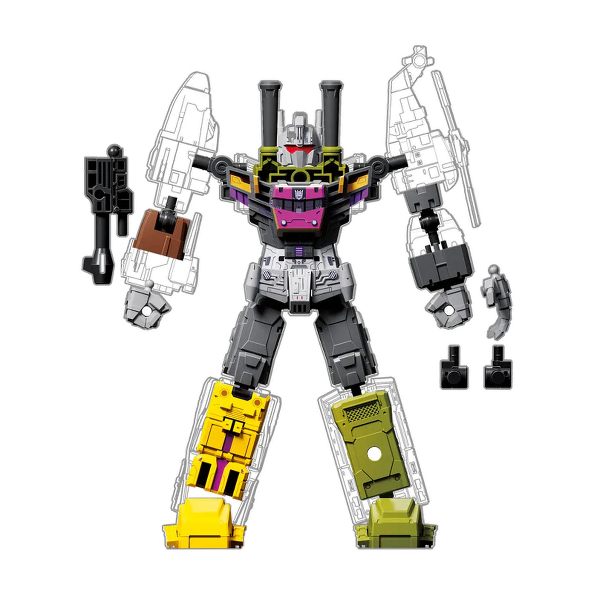 Blokees Transformers Combining Accessory Model Kit - Bruticus Defender Version