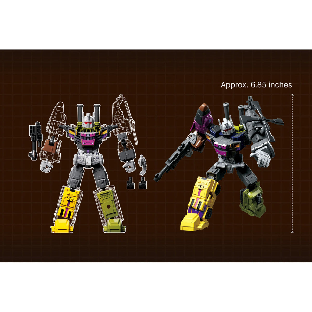 Blokees Transformers Combining Accessory Model Kit - Bruticus Defender Version
