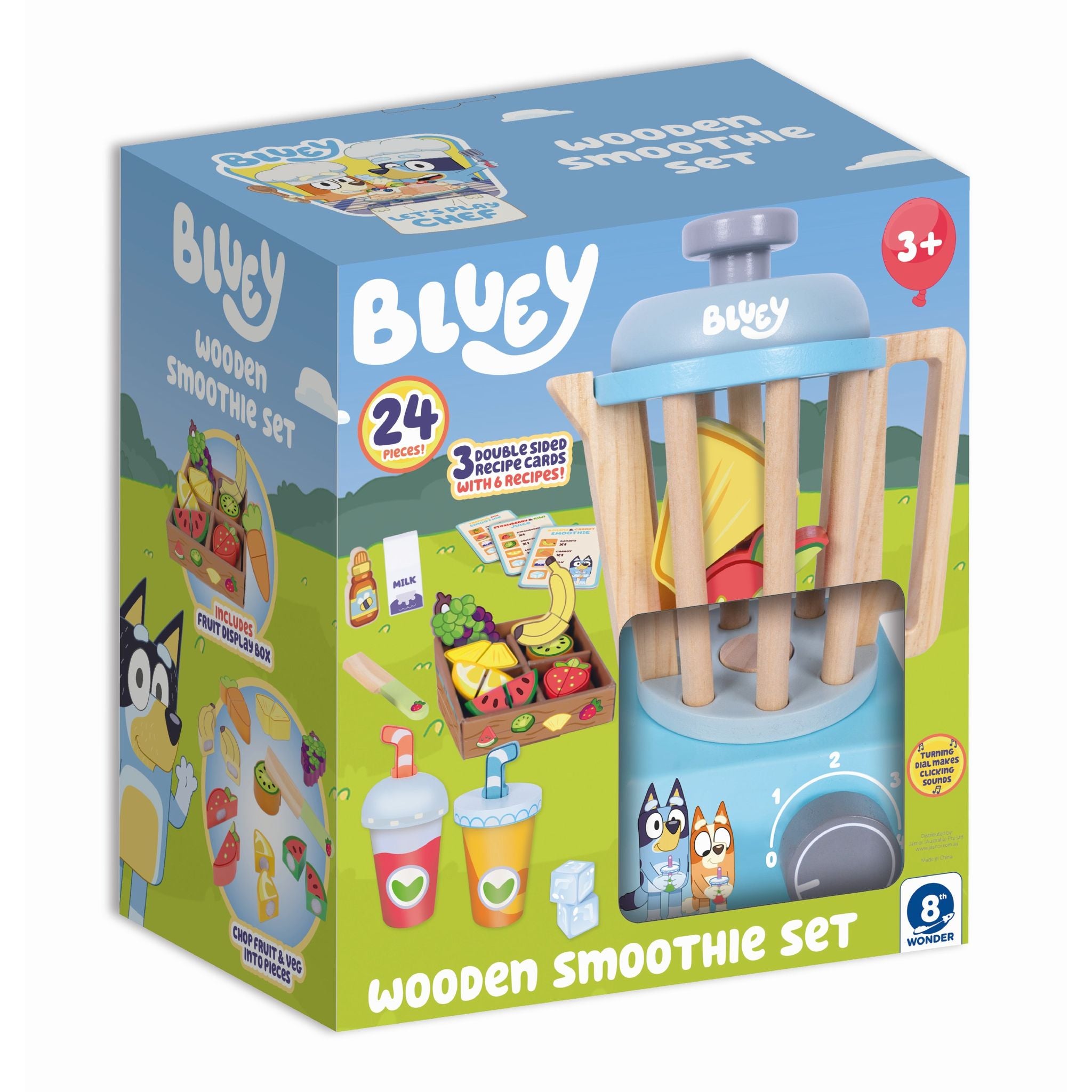 Bluey Wooden Smoothie Playset