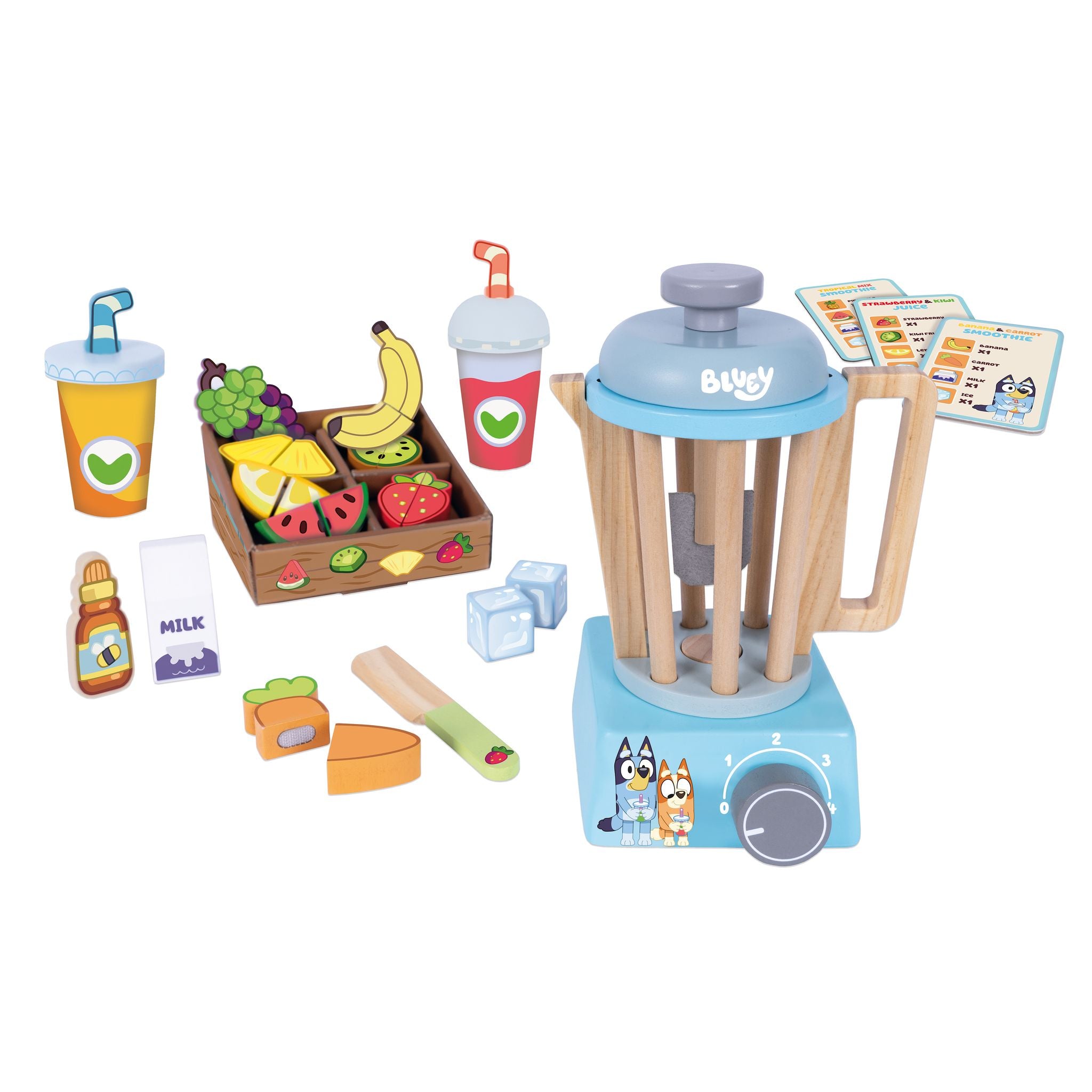 Bluey Wooden Smoothie Playset
