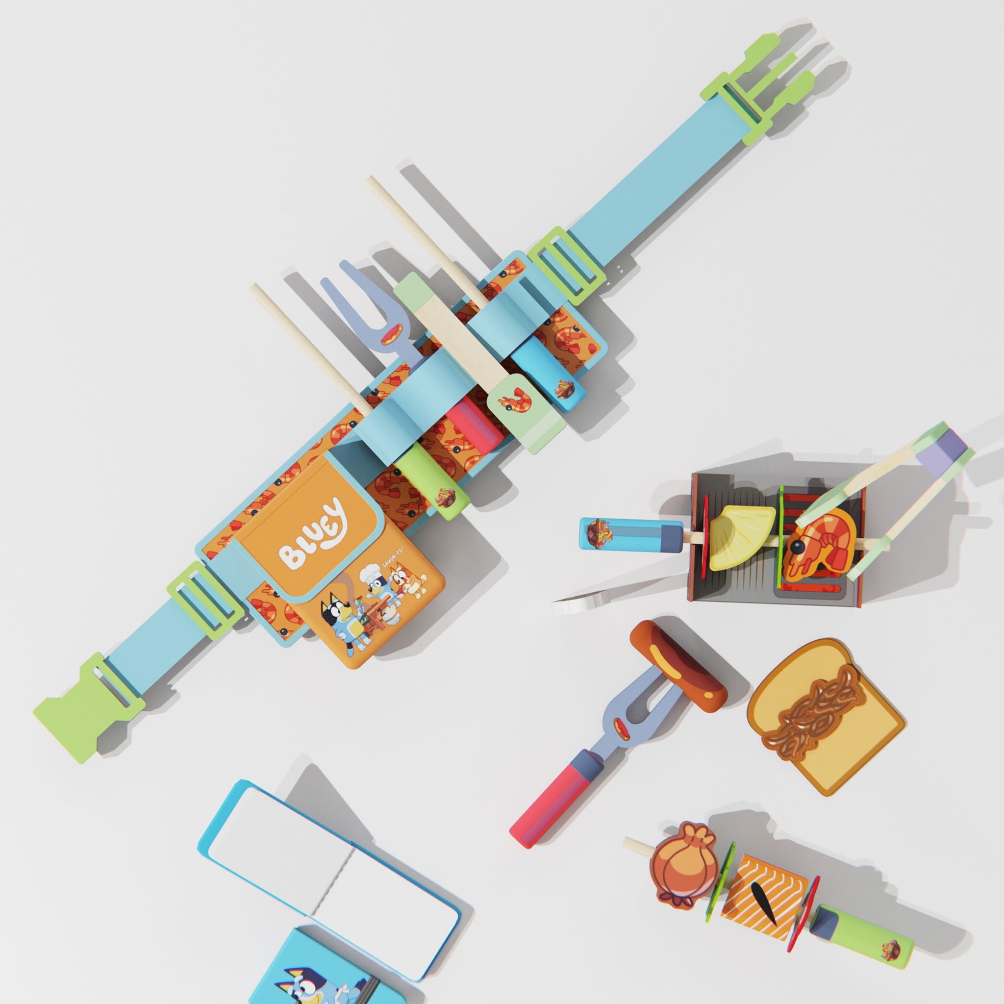 Bluey Toy BBQ Belt
