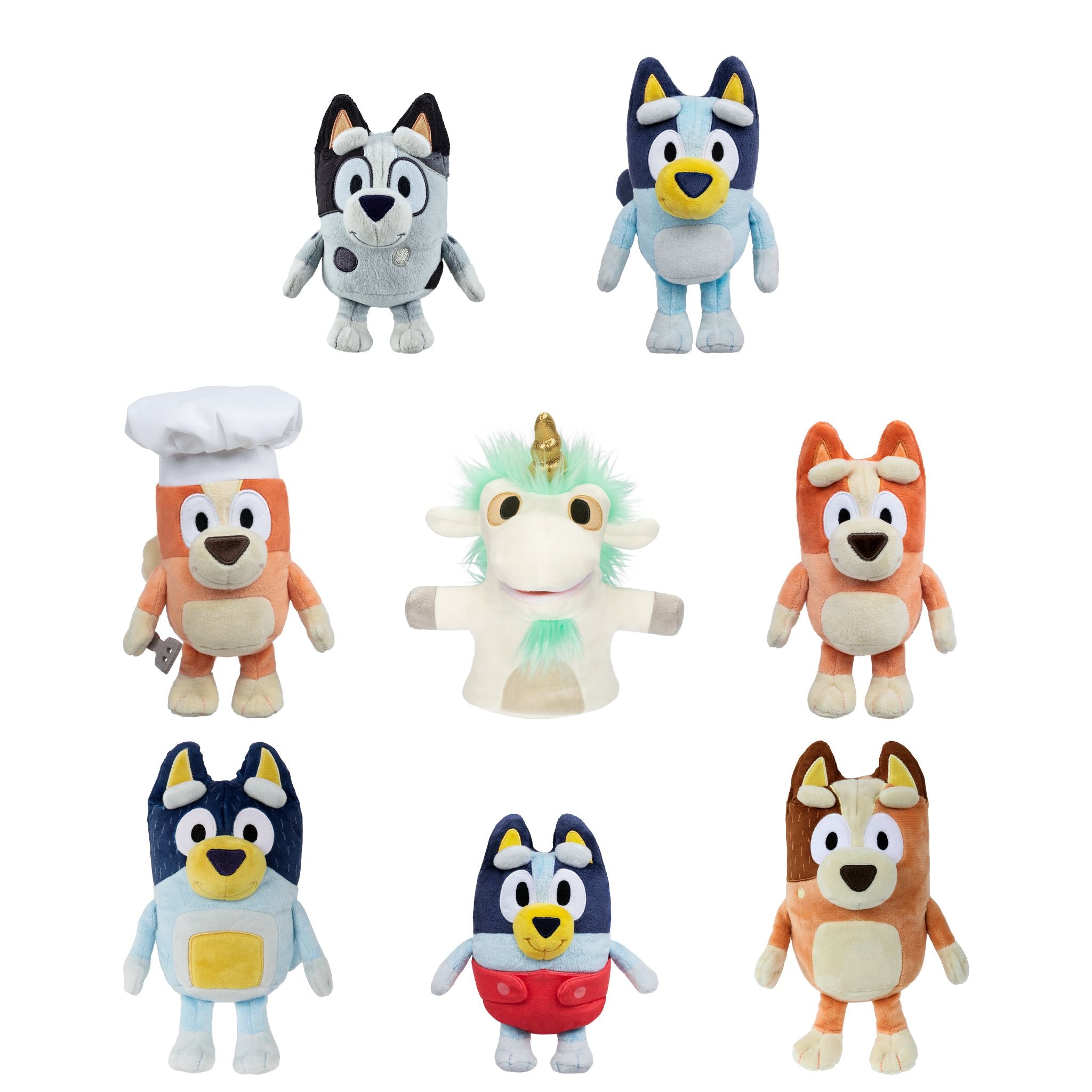 Bluey Series 12 Family Plush Single Pack Assorted Styles