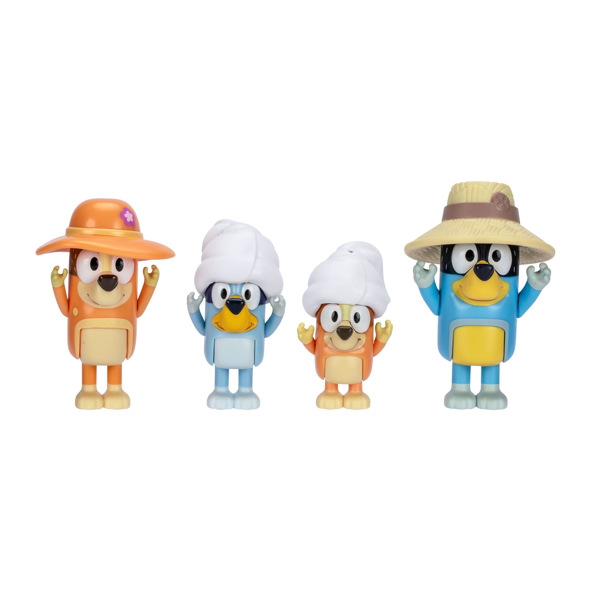 Bluey S11 Figure 4 Pack - Family Trip