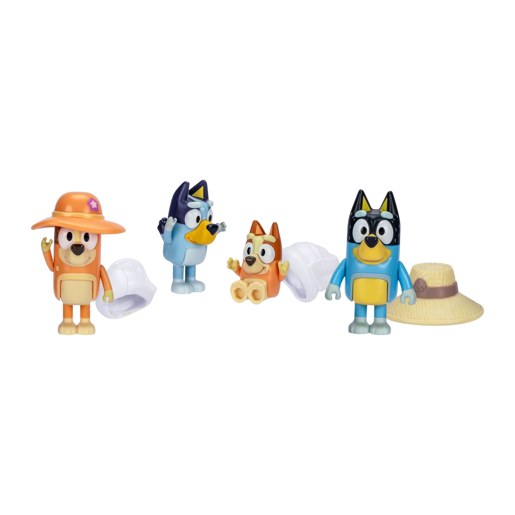 Bluey S11 Figure 4 Pack - Family Trip