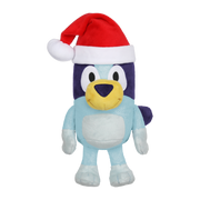 Bluey S9 Festive Plush - Christmas Hat Bluey