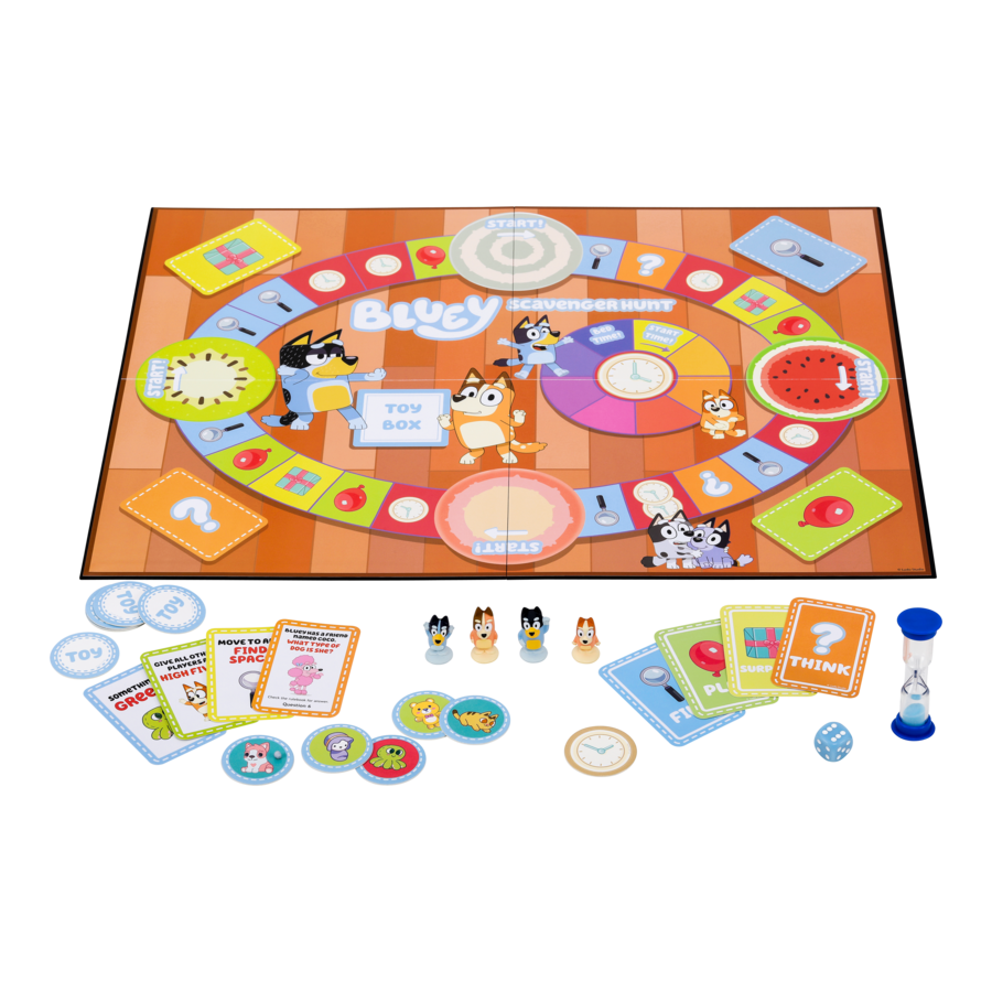 Bluey Scavenger Hunt Game