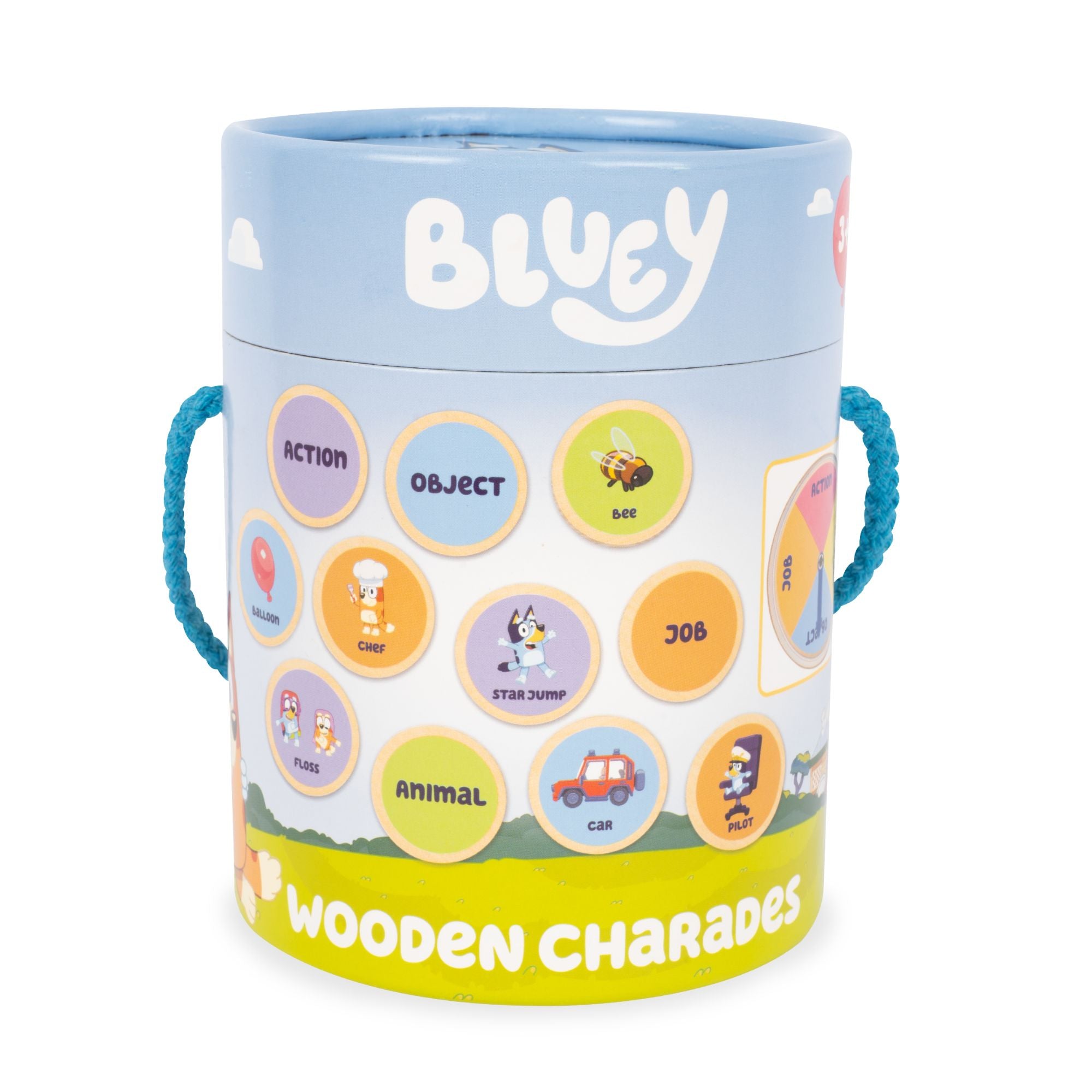 Bluey Wooden Charades