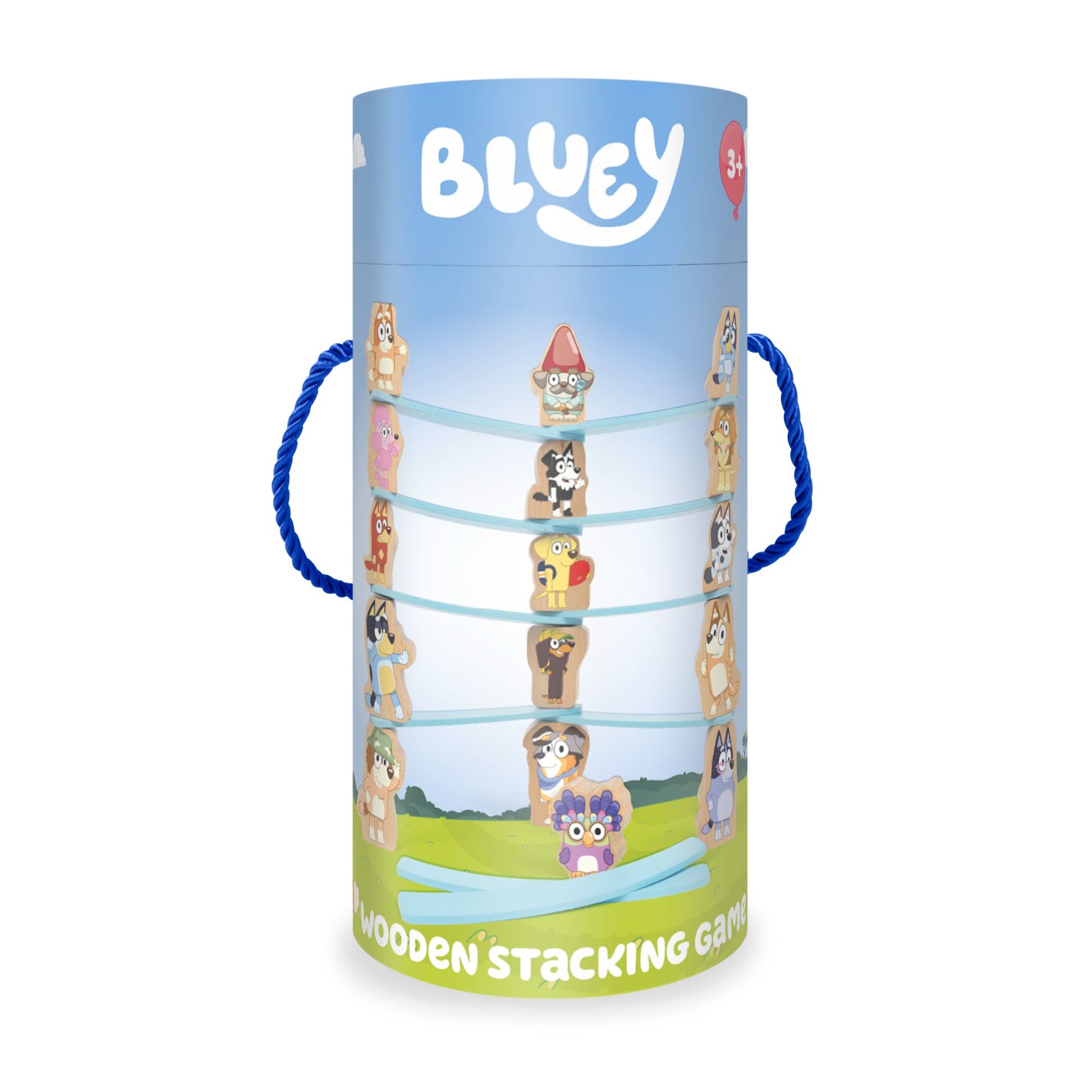Bluey Wooden Stacking Game - Toyworld Australia