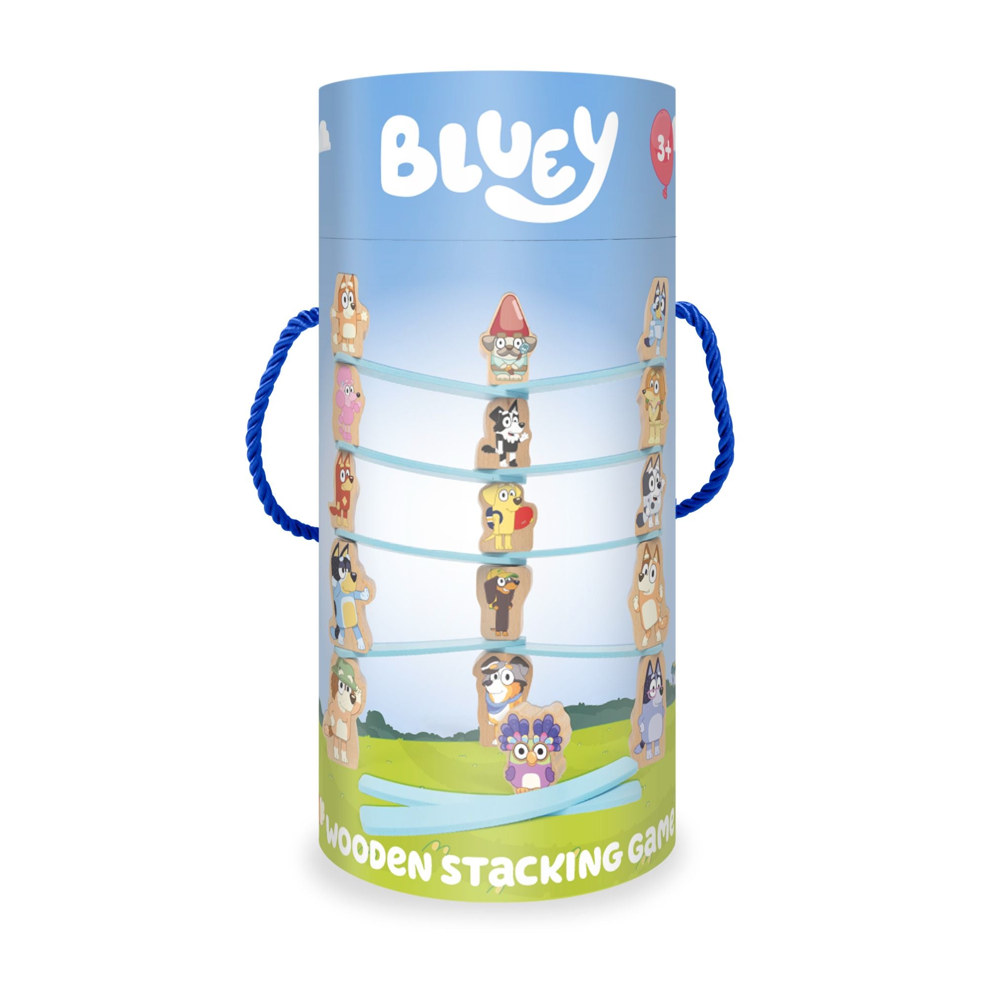Bluey Wooden Stacking Game - Toyworld Australia