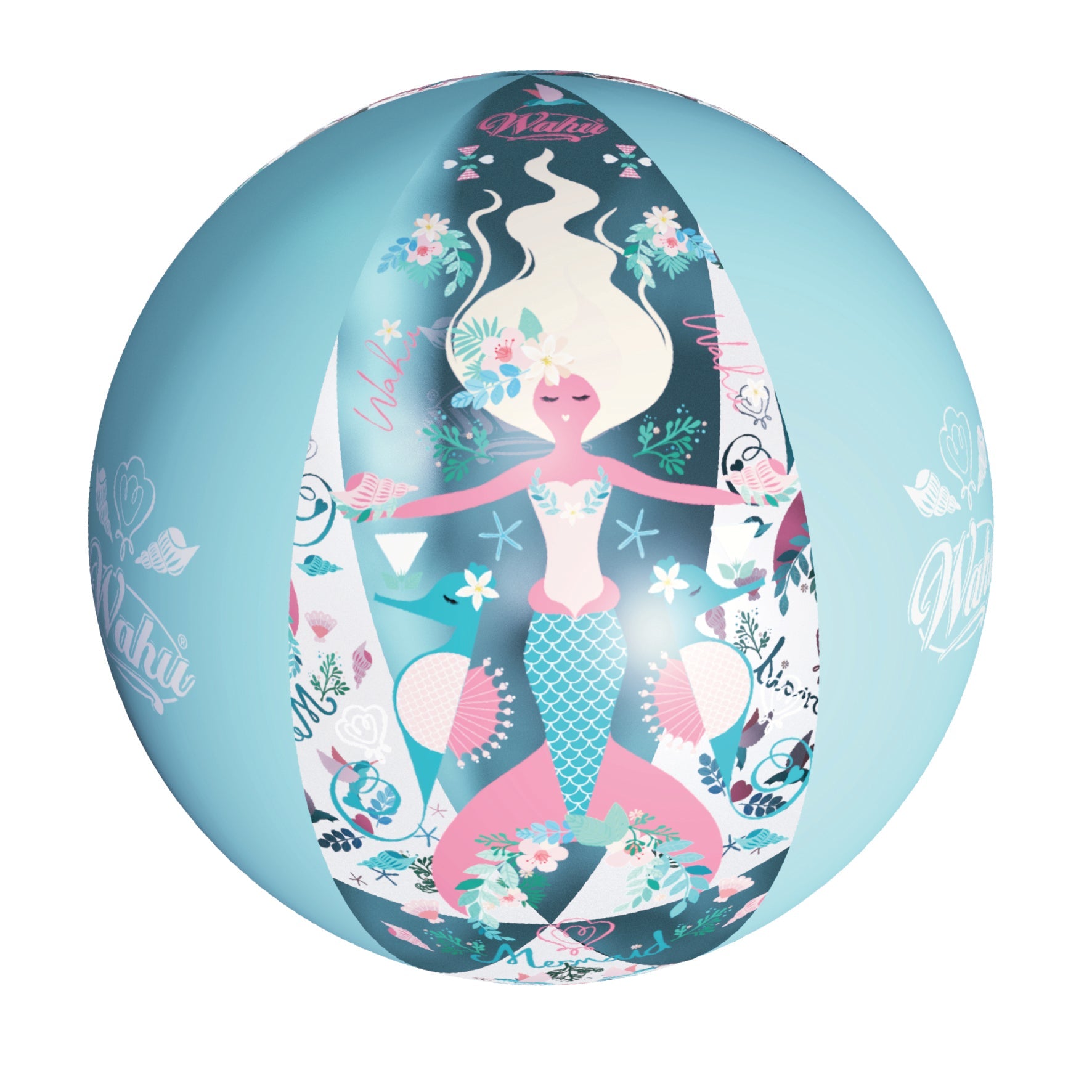Wahu Mermaid Beachball - Toyworld Australia