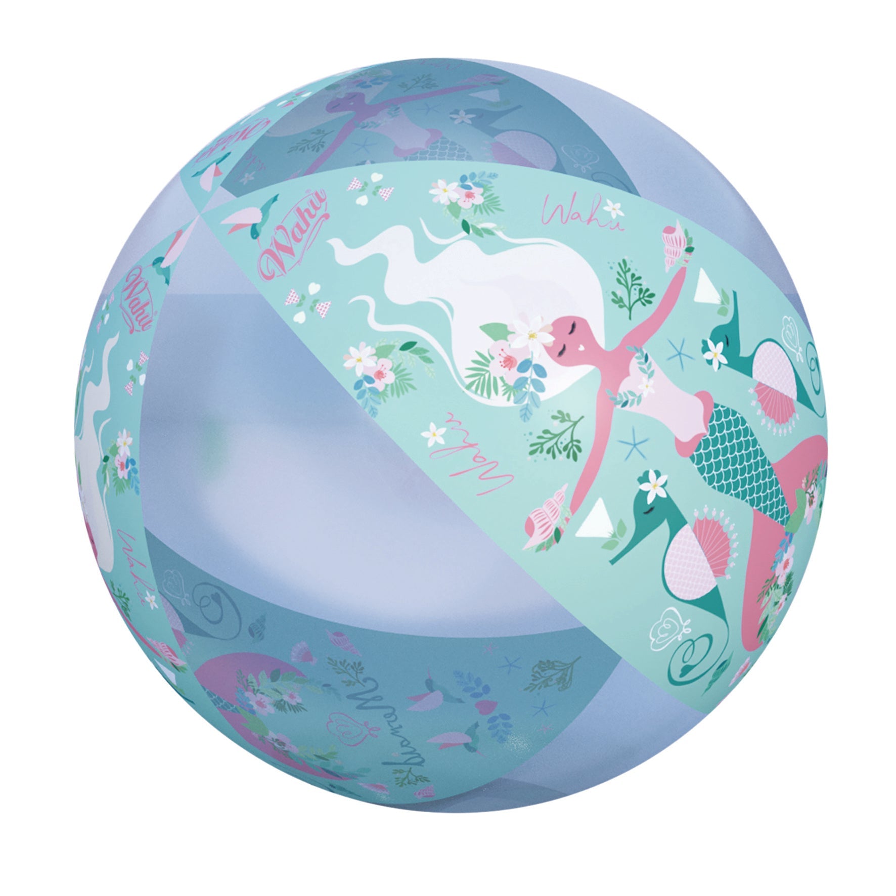 Wahu Mermaid Beachball - Toyworld Australia