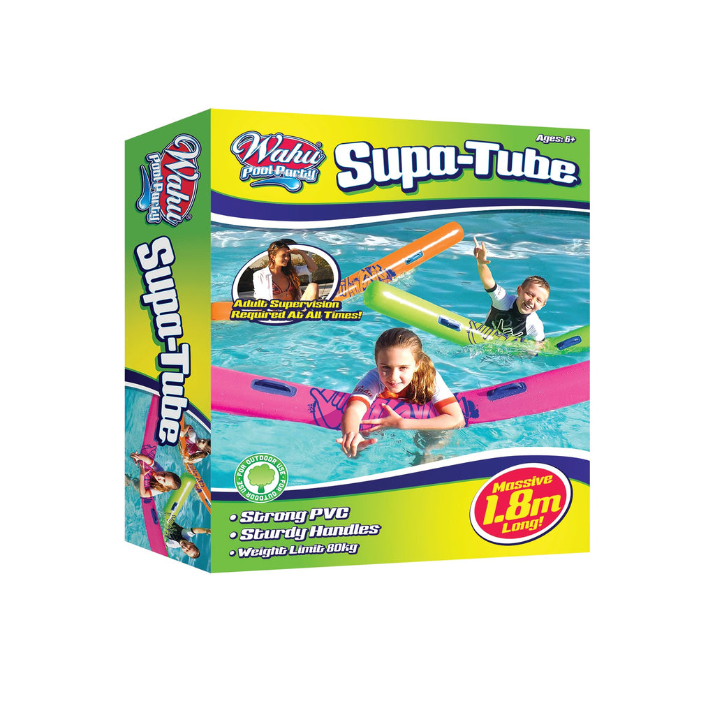 WAHU POOL PARTY SUPA TUBE ASSORTED COLORS
