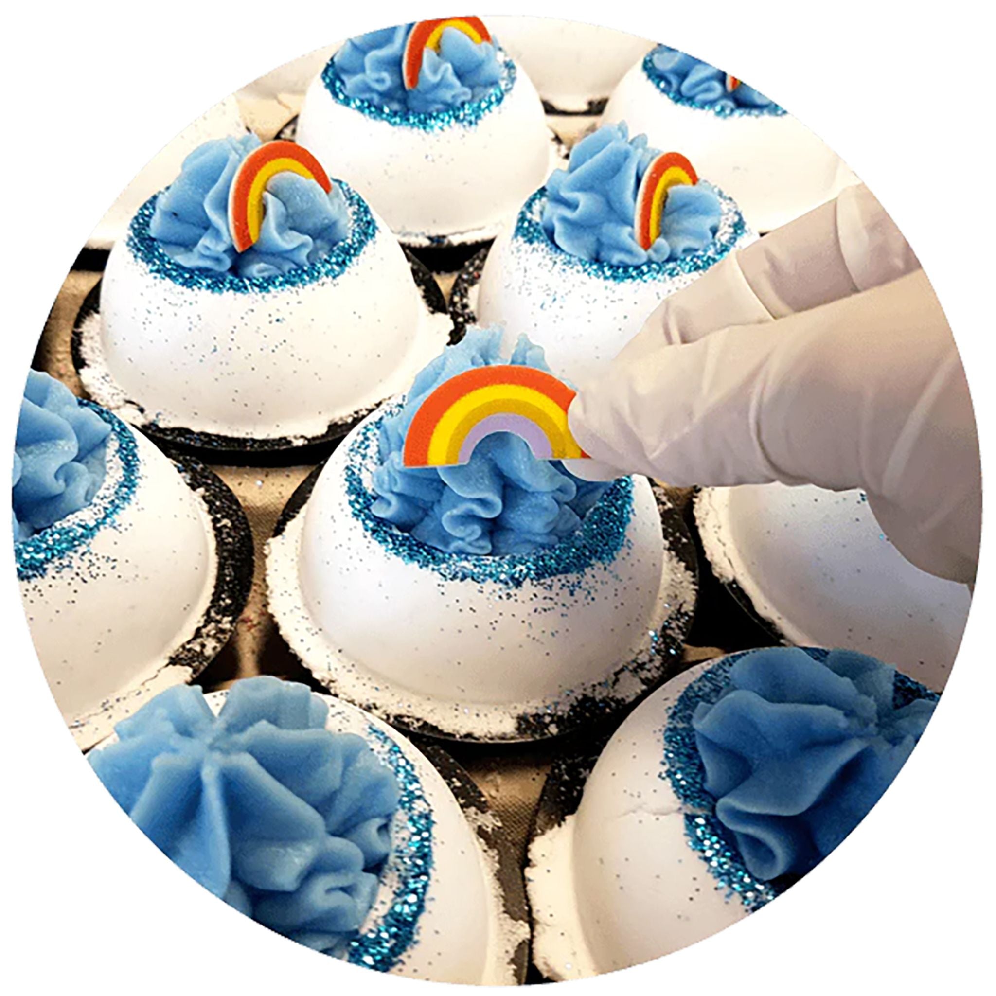 Bomb Cosmetics Bath Blaster Over the Rainbow