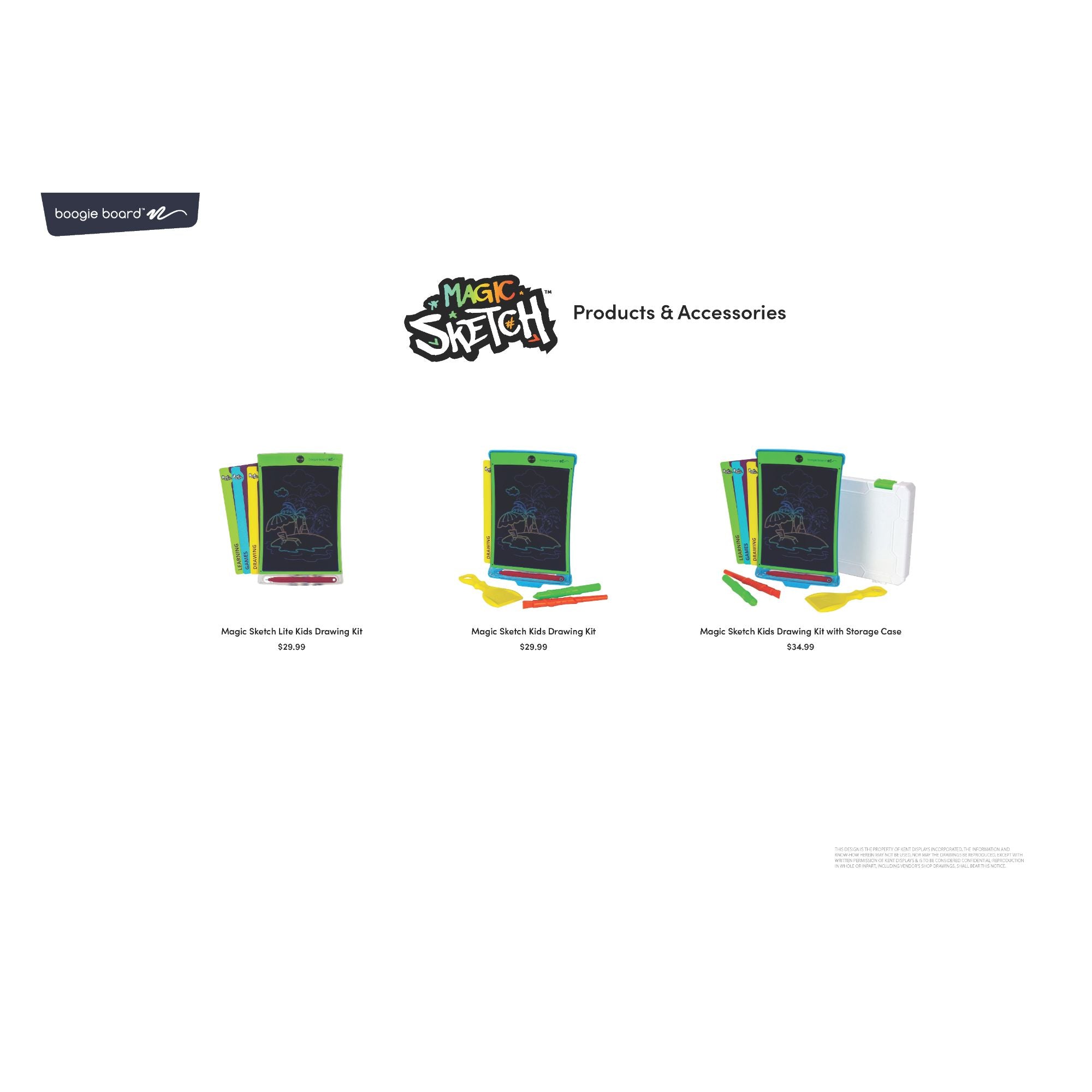 Boogie Board Magic Sketch Lcd E Writer 3T