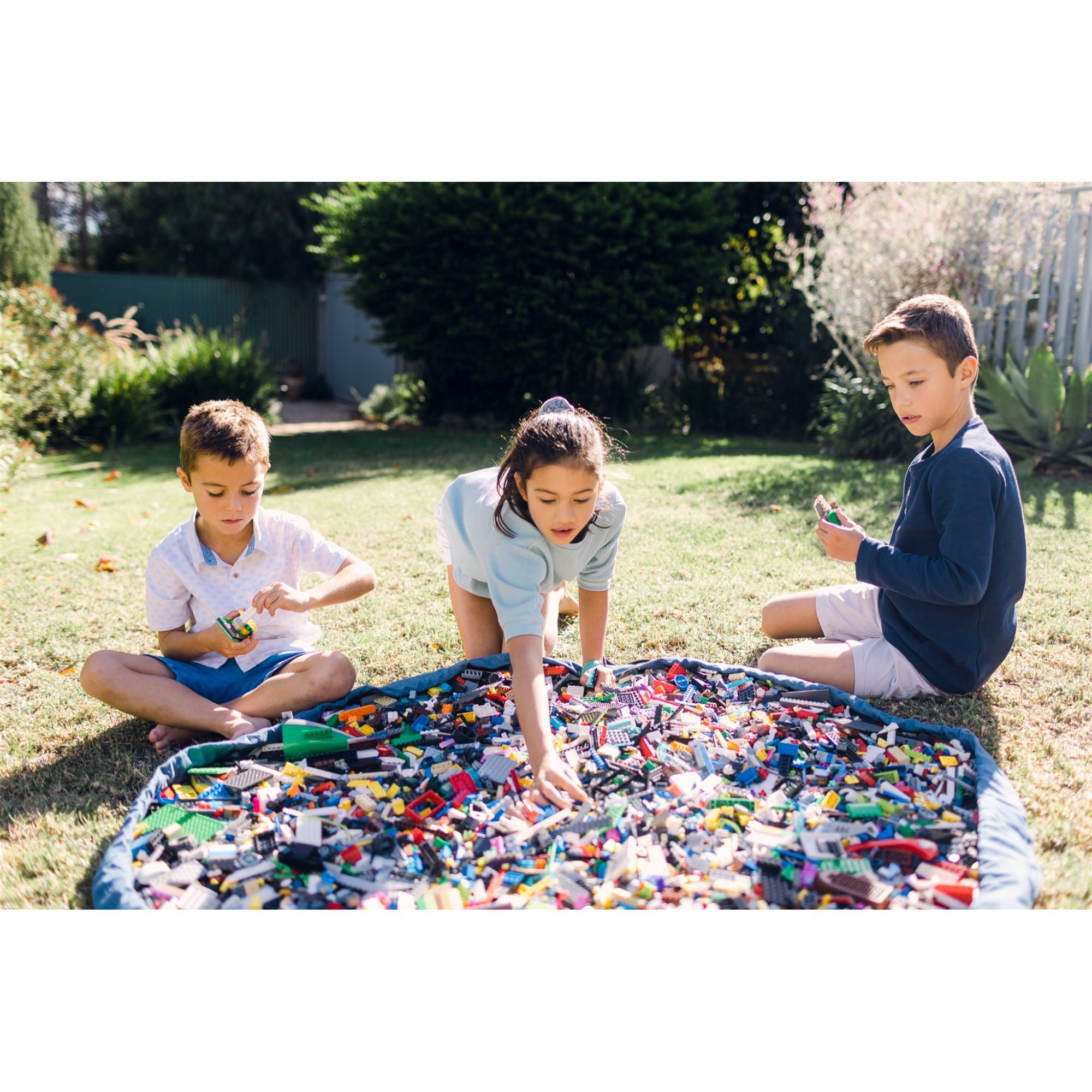 Bricks Galore Play Pouch Toy Storage Bag & Mat