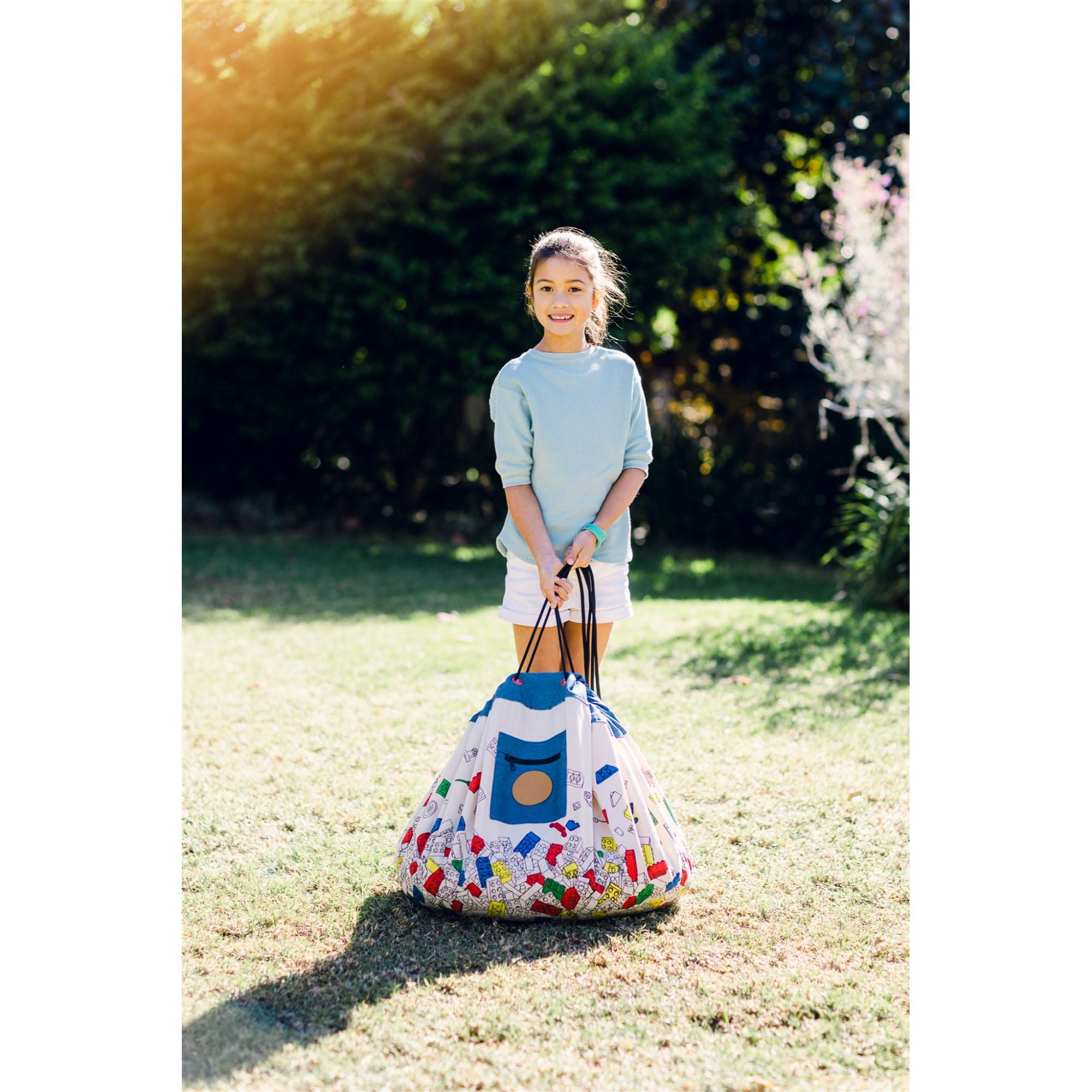 Bricks Galore Play Pouch Toy Storage Bag & Mat