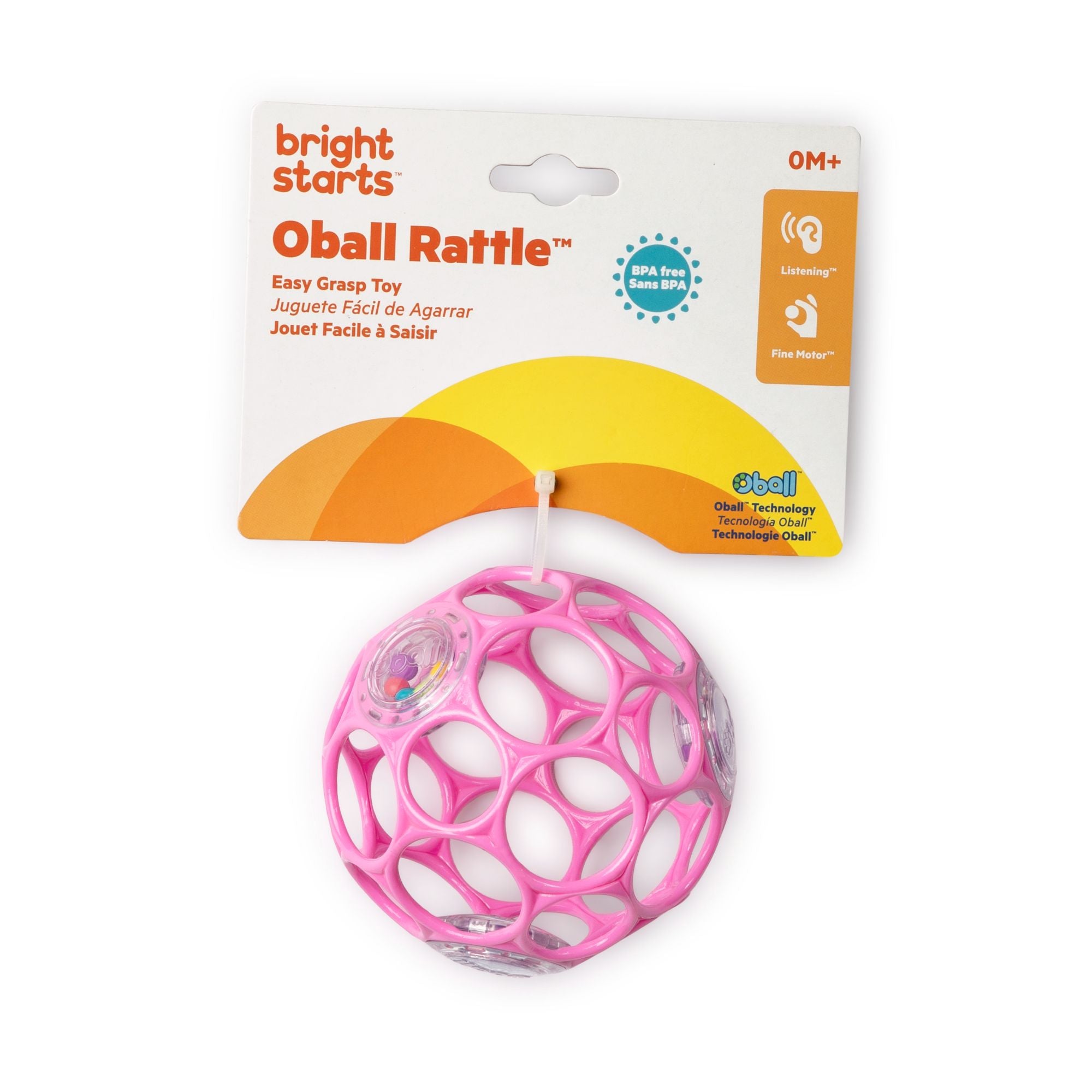 Bright Starts Oball Rattle & Roll Assorted Styles