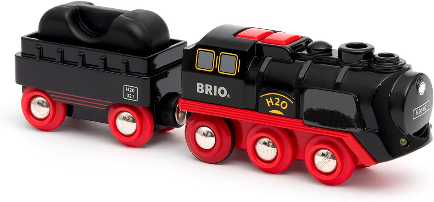Brio Battery Operated Steaming Train 3 Pieces