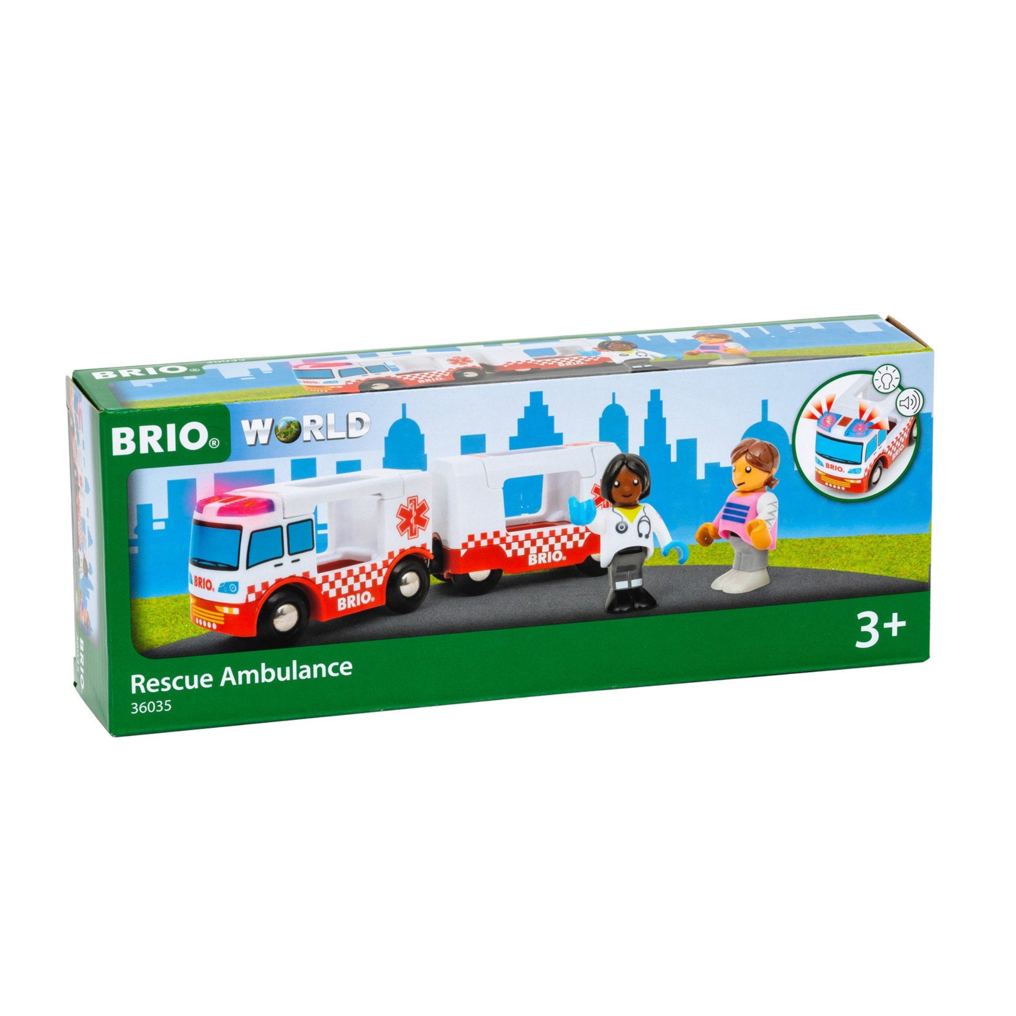 BRIO World Rescue Ambulance 4 Pieces