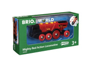 Brio Bo Mighty Red Action Locomotive
