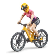 Bruder Mountain Bike With Cyclist