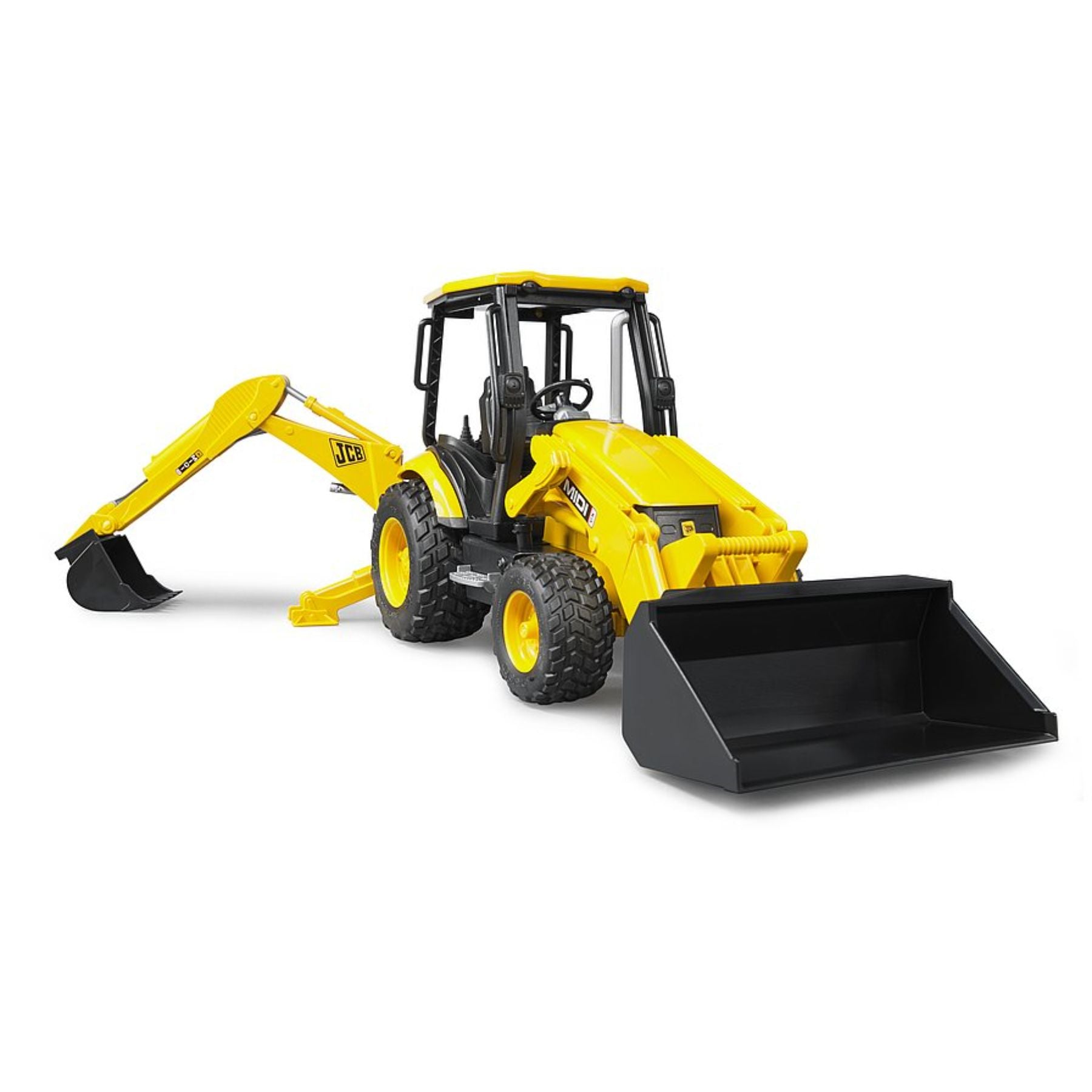 Bruder Jcb Midi Backhoe Loader - Toyworld Aus