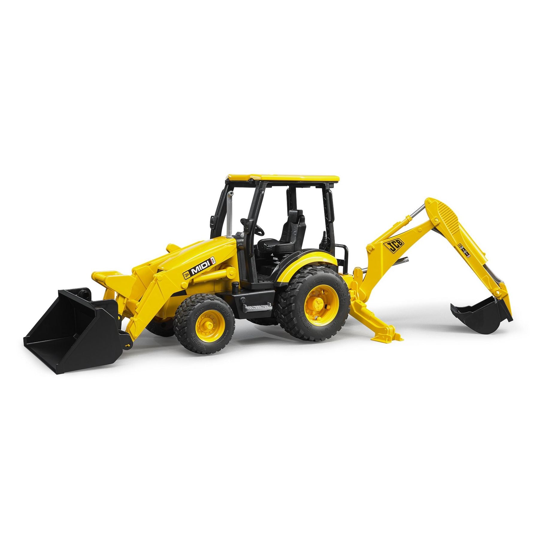 Bruder Jcb Midi Backhoe Loader - Toyworld Aus