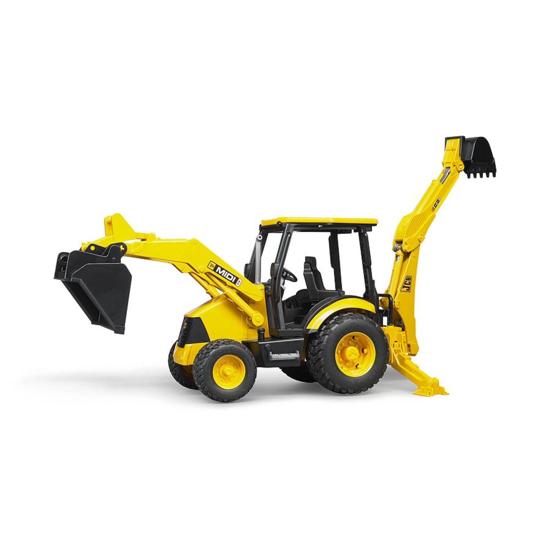 Bruder Jcb Midi Backhoe Loader - Toyworld Aus