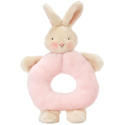 Bunnies By The Bay Ring Rattle Bunny Pink