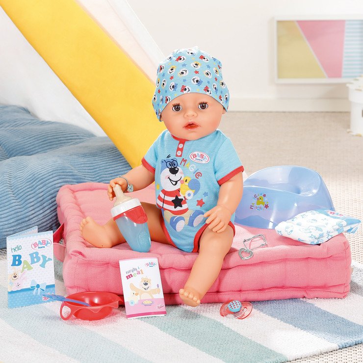 Baby Annabell Interactive 43cm 👶🏻 Baby Annabell Active is just like a real baby! • With realistic mouth movements and baby sounds. • She can pretend to drink from her bottle Baby Annabell Interactive 43cm 👶🏻 Baby Annabell Active is just like a real baby! • With realistic mouth movements and baby sounds. • She can pretend to drink from her bottle