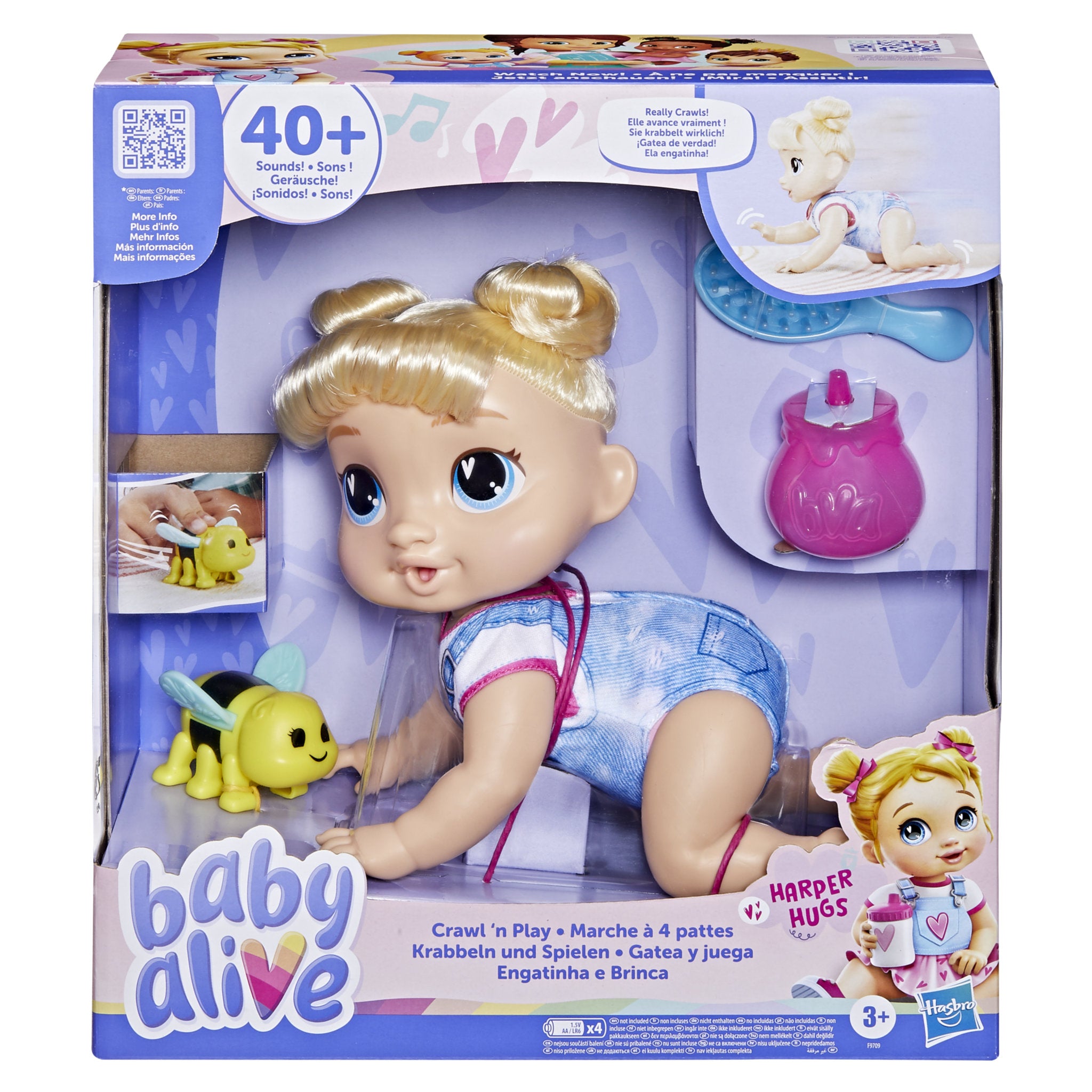 Baby Alive Crawl n Play Harper Hugs