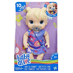 BABY ALIVE BABY LIL SOUNDS BLONDE